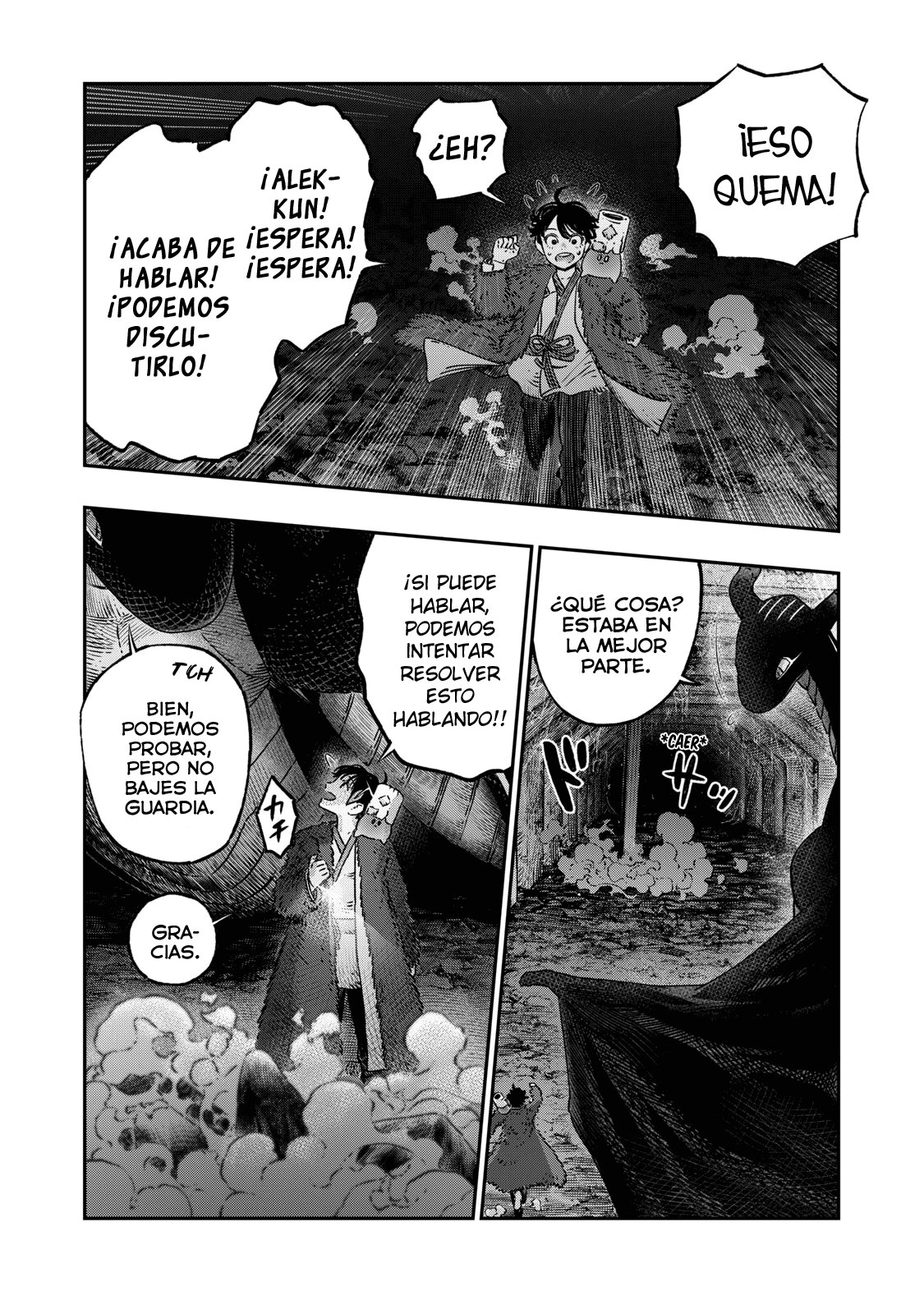 Koudou ni Hattatsu Shita Igaku wa Mahou to Kubetsu ga Tsukanai Capitulo 16: Magia Purificadora = La magia de los Antibióticos. página 11