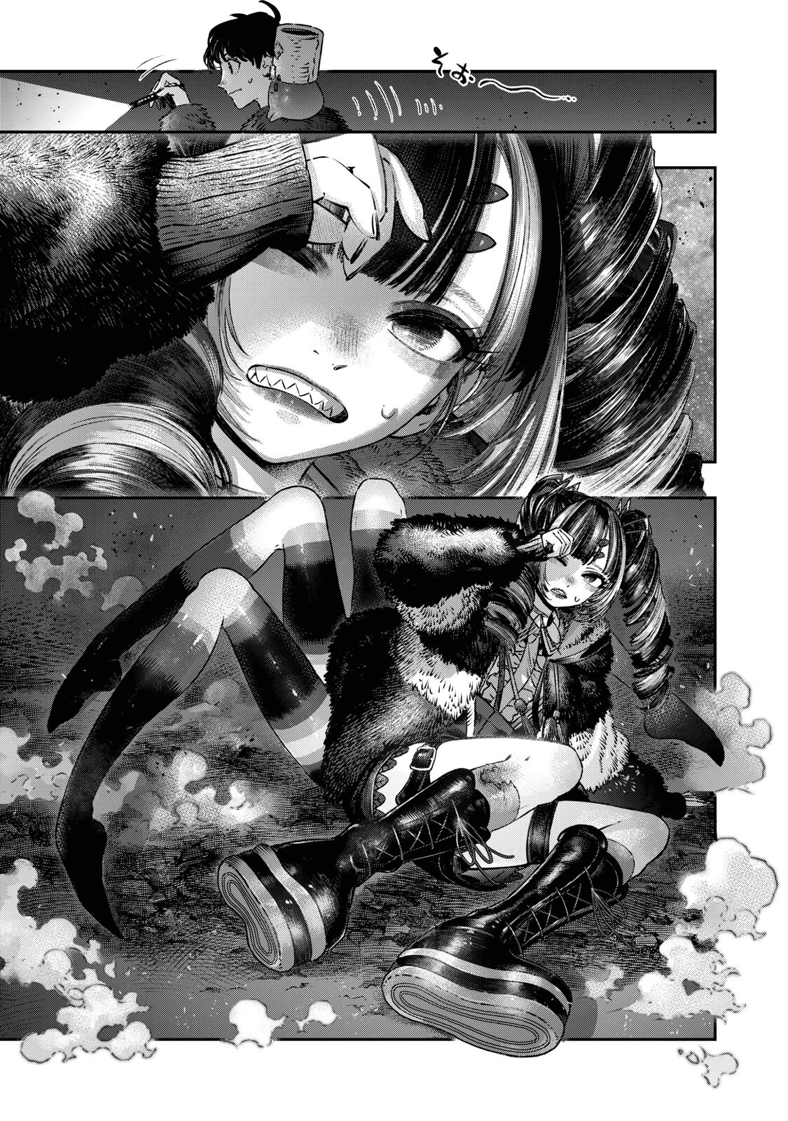 Koudou ni Hattatsu Shita Igaku wa Mahou to Kubetsu ga Tsukanai Capitulo 16: Magia Purificadora = La magia de los Antibióticos. página 12