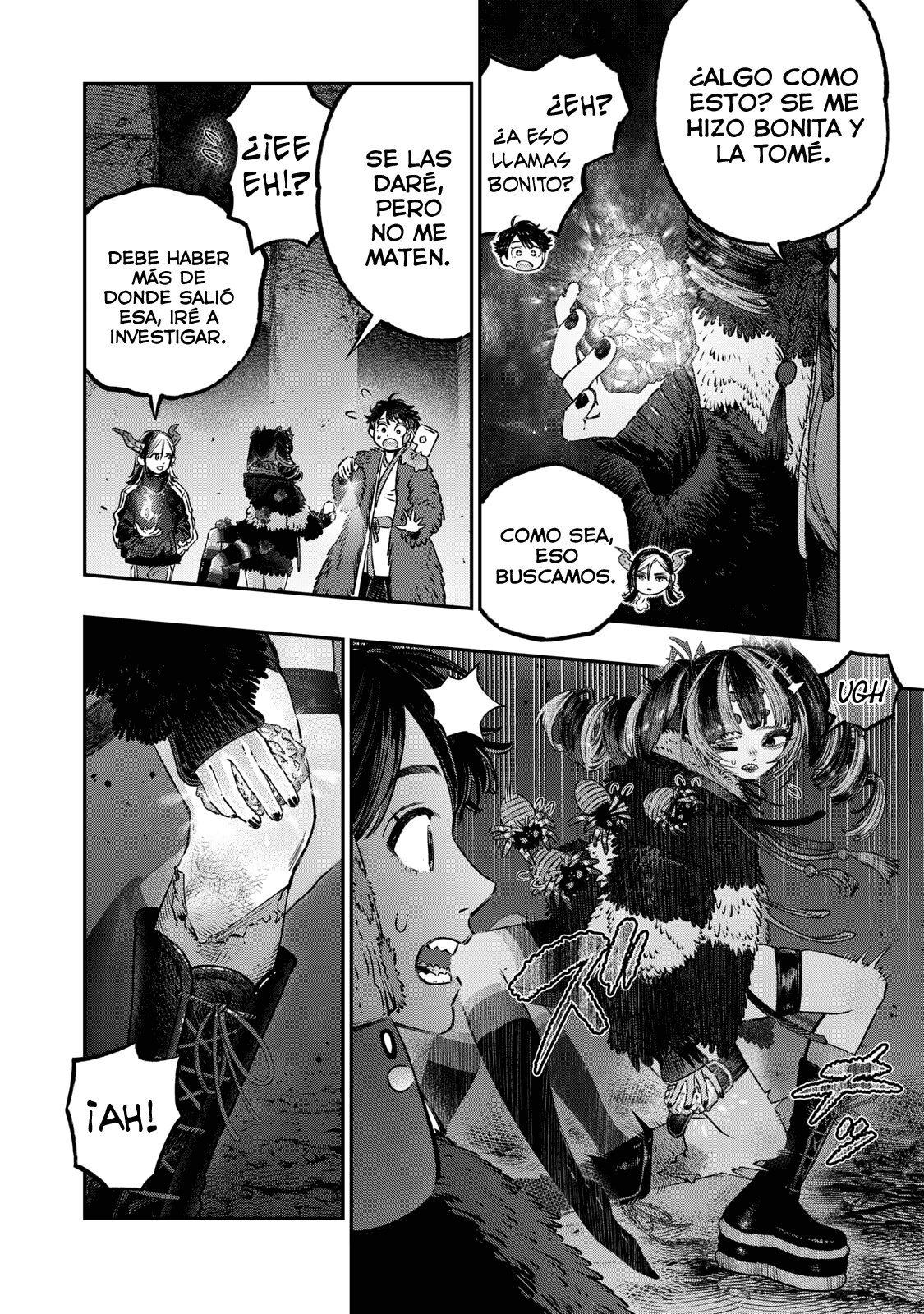Koudou ni Hattatsu Shita Igaku wa Mahou to Kubetsu ga Tsukanai Capitulo 16: Magia Purificadora = La magia de los Antibióticos. página 17