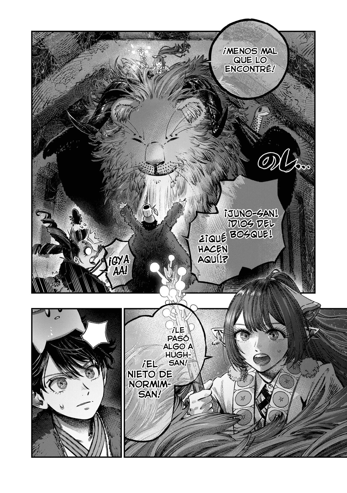 Koudou ni Hattatsu Shita Igaku wa Mahou to Kubetsu ga Tsukanai Capitulo 16: Magia Purificadora = La magia de los Antibióticos. página 19