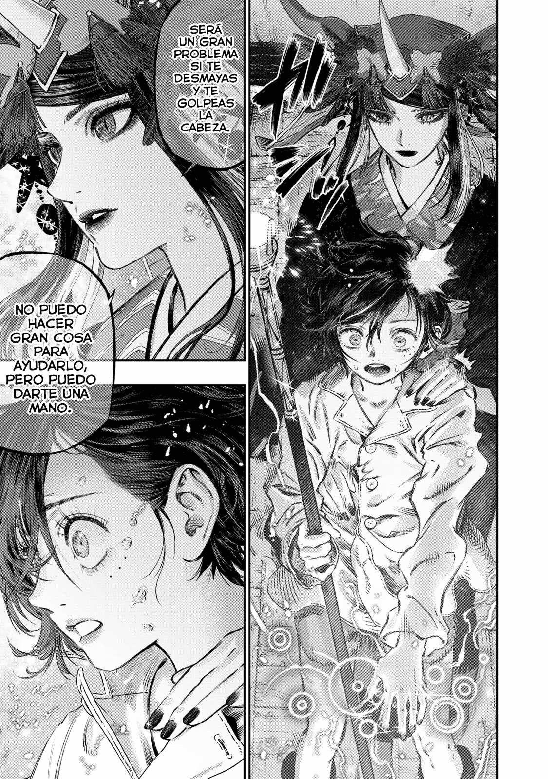 Koudou ni Hattatsu Shita Igaku wa Mahou to Kubetsu ga Tsukanai Capitulo 16: Magia Purificadora = La magia de los Antibióticos. página 24