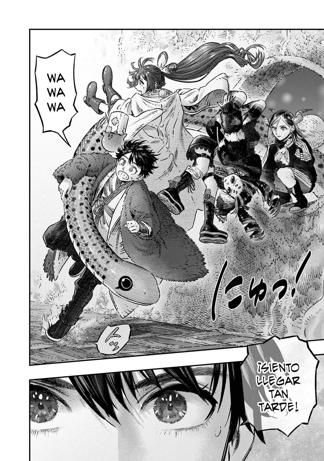 Koudou ni Hattatsu Shita Igaku wa Mahou to Kubetsu ga Tsukanai Capitulo 16: Magia Purificadora = La magia de los Antibióticos. página 27