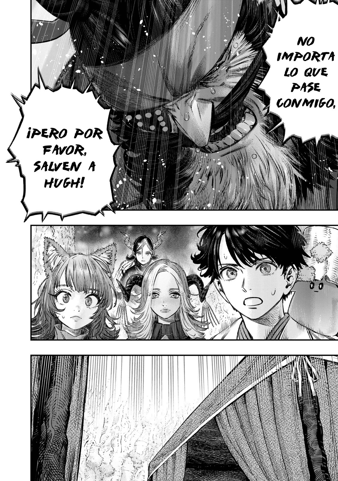 Koudou ni Hattatsu Shita Igaku wa Mahou to Kubetsu ga Tsukanai Capitulo 16: Magia Purificadora = La magia de los Antibióticos. página 43