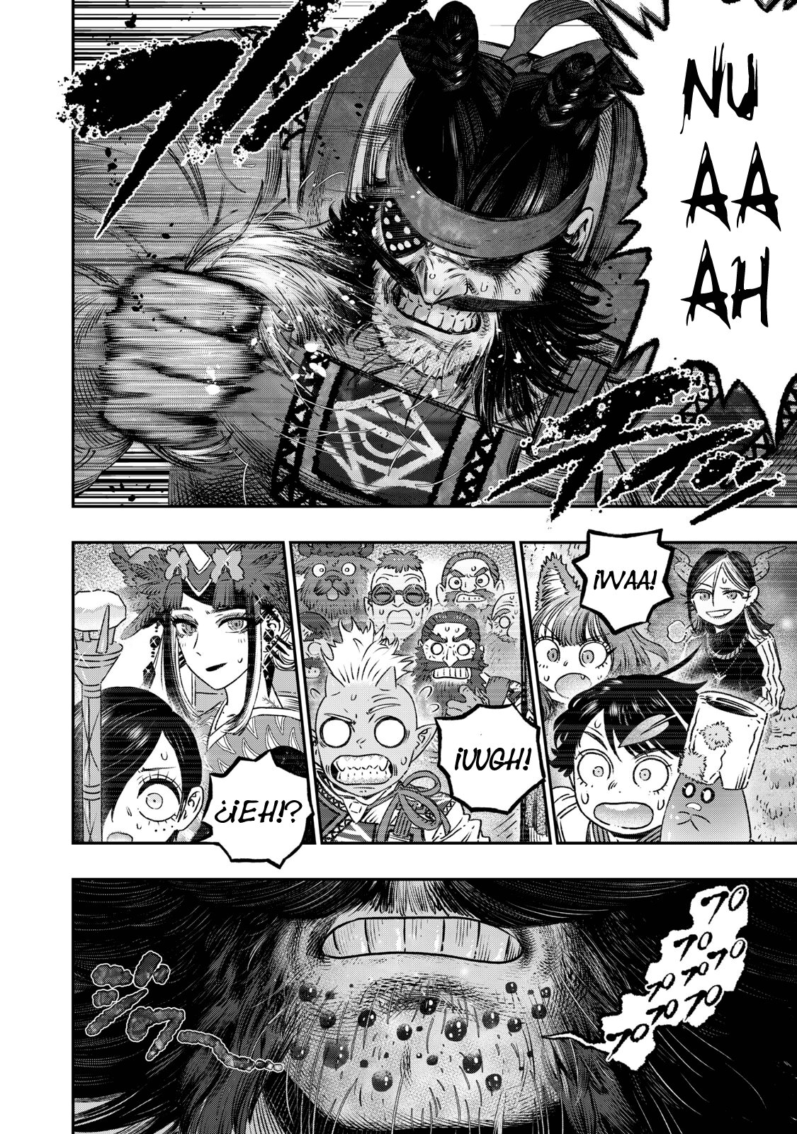 Koudou ni Hattatsu Shita Igaku wa Mahou to Kubetsu ga Tsukanai Capitulo 16: Magia Purificadora = La magia de los Antibióticos. página 45
