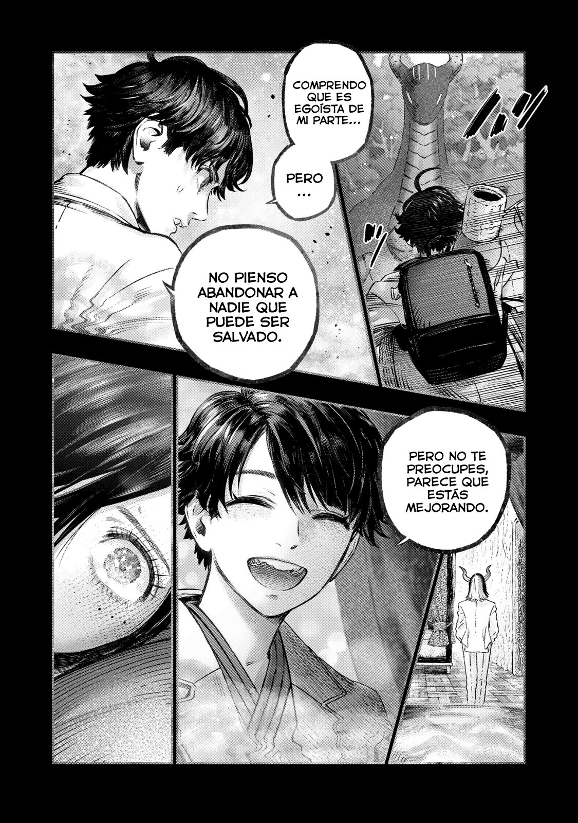 Koudou ni Hattatsu Shita Igaku wa Mahou to Kubetsu ga Tsukanai Capitulo 16: Magia Purificadora = La magia de los Antibióticos. página 7