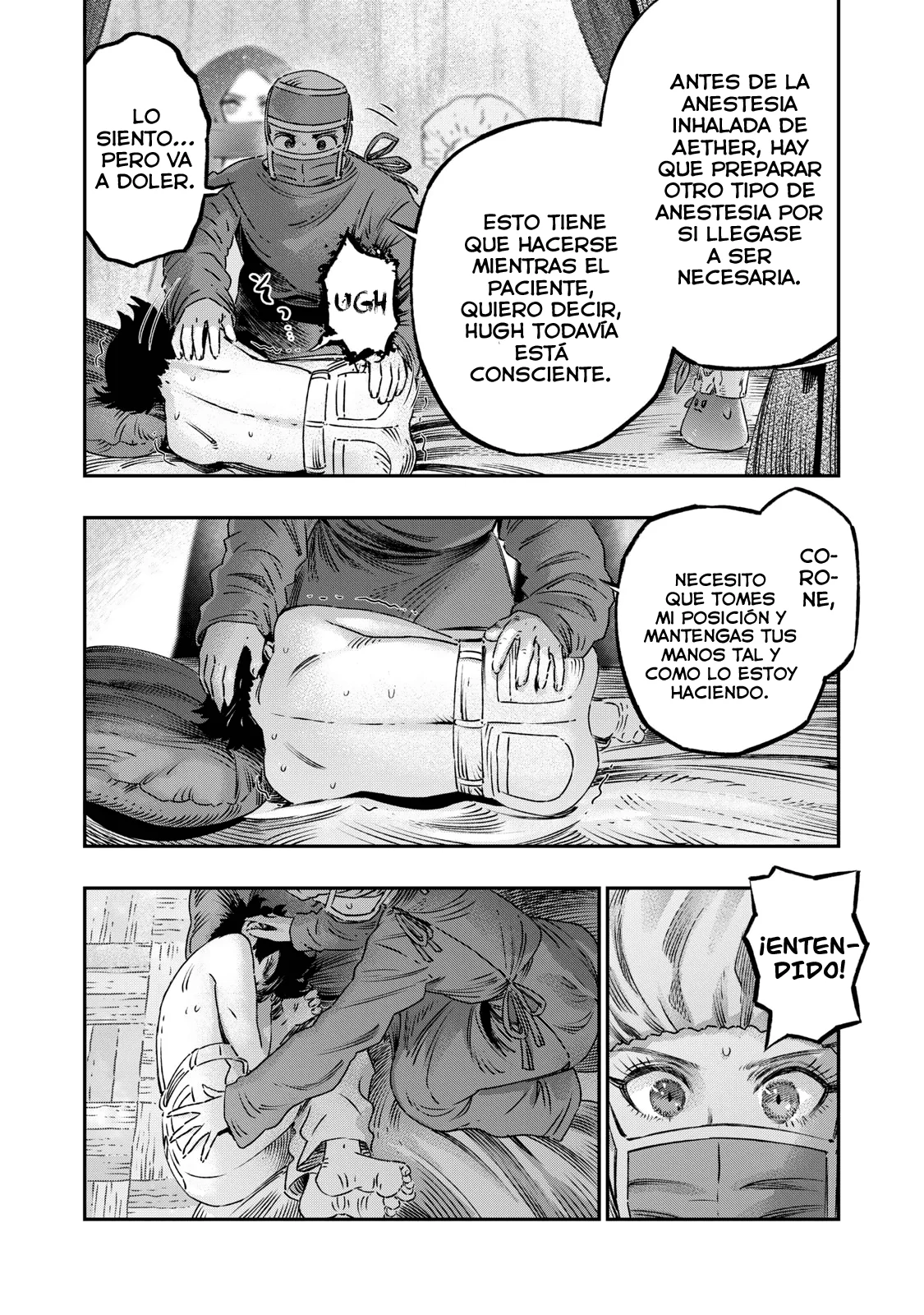Koudou ni Hattatsu Shita Igaku wa Mahou to Kubetsu ga Tsukanai Capitulo 17: Anestesia Espinal página 11