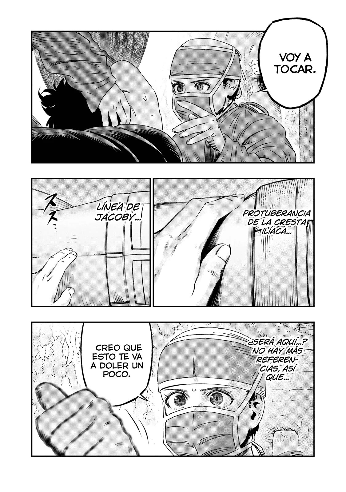 Koudou ni Hattatsu Shita Igaku wa Mahou to Kubetsu ga Tsukanai Capitulo 17: Anestesia Espinal página 12
