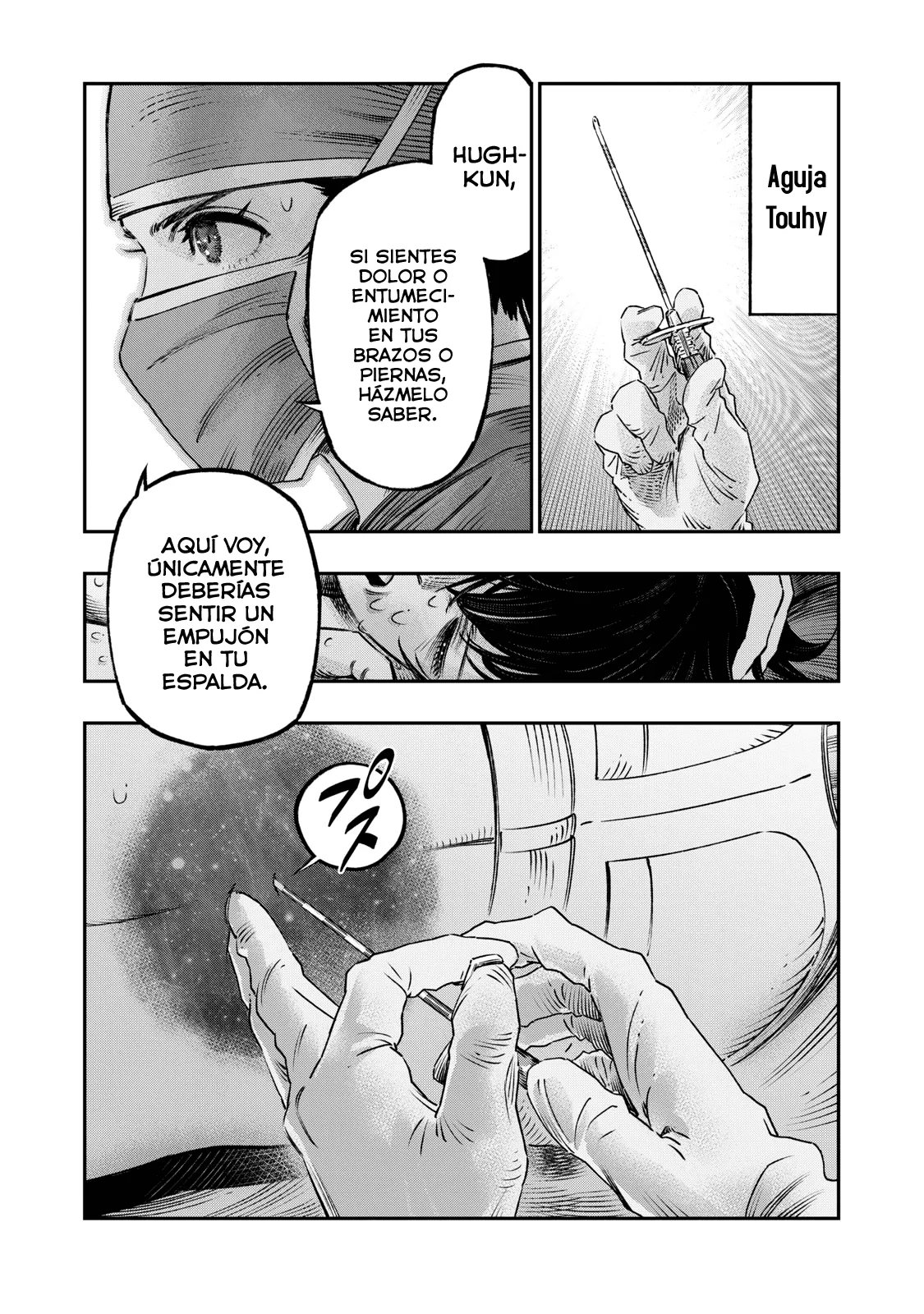 Koudou ni Hattatsu Shita Igaku wa Mahou to Kubetsu ga Tsukanai Capitulo 17: Anestesia Espinal página 16