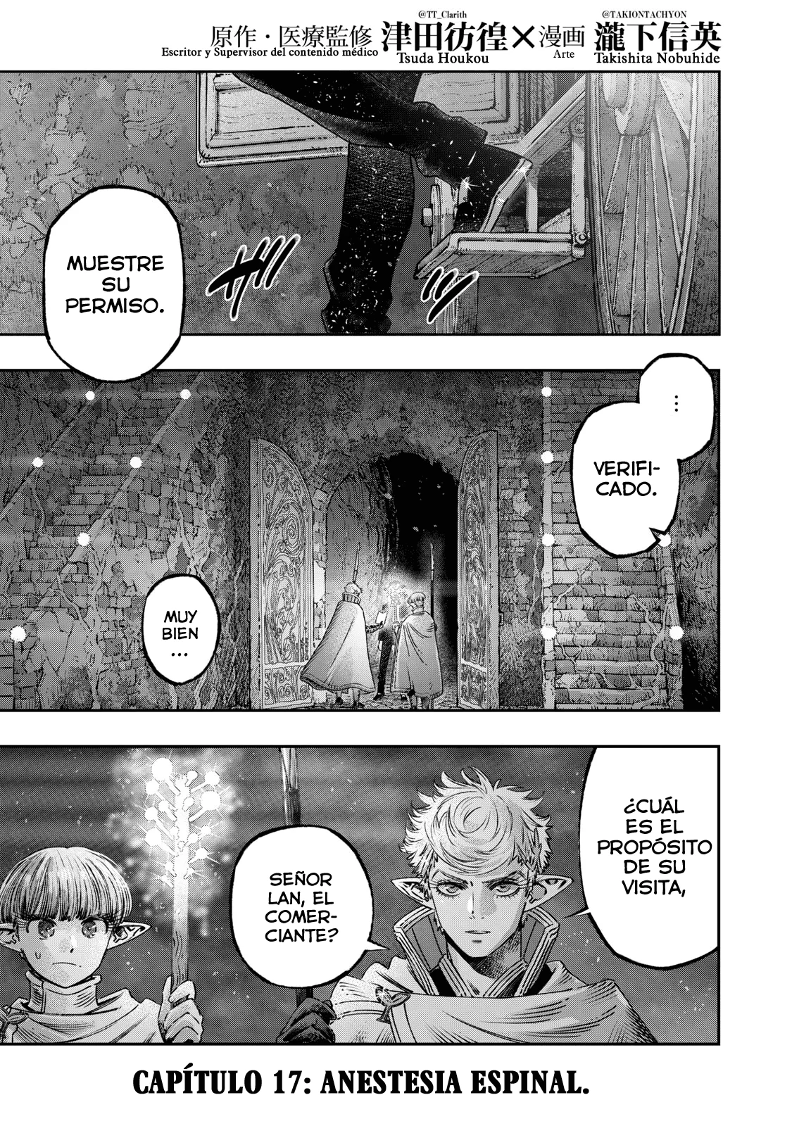 Koudou ni Hattatsu Shita Igaku wa Mahou to Kubetsu ga Tsukanai Capitulo 17: Anestesia Espinal página 2