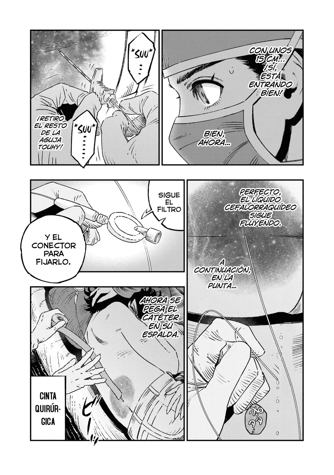 Koudou ni Hattatsu Shita Igaku wa Mahou to Kubetsu ga Tsukanai Capitulo 17: Anestesia Espinal página 20