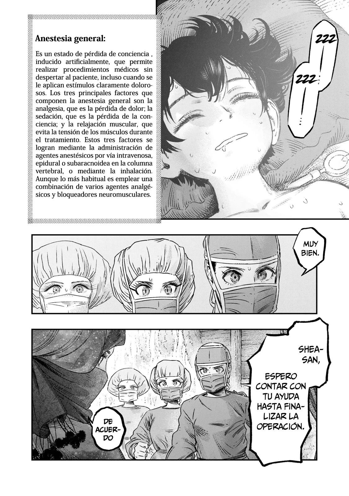 Koudou ni Hattatsu Shita Igaku wa Mahou to Kubetsu ga Tsukanai Capitulo 17: Anestesia Espinal página 23
