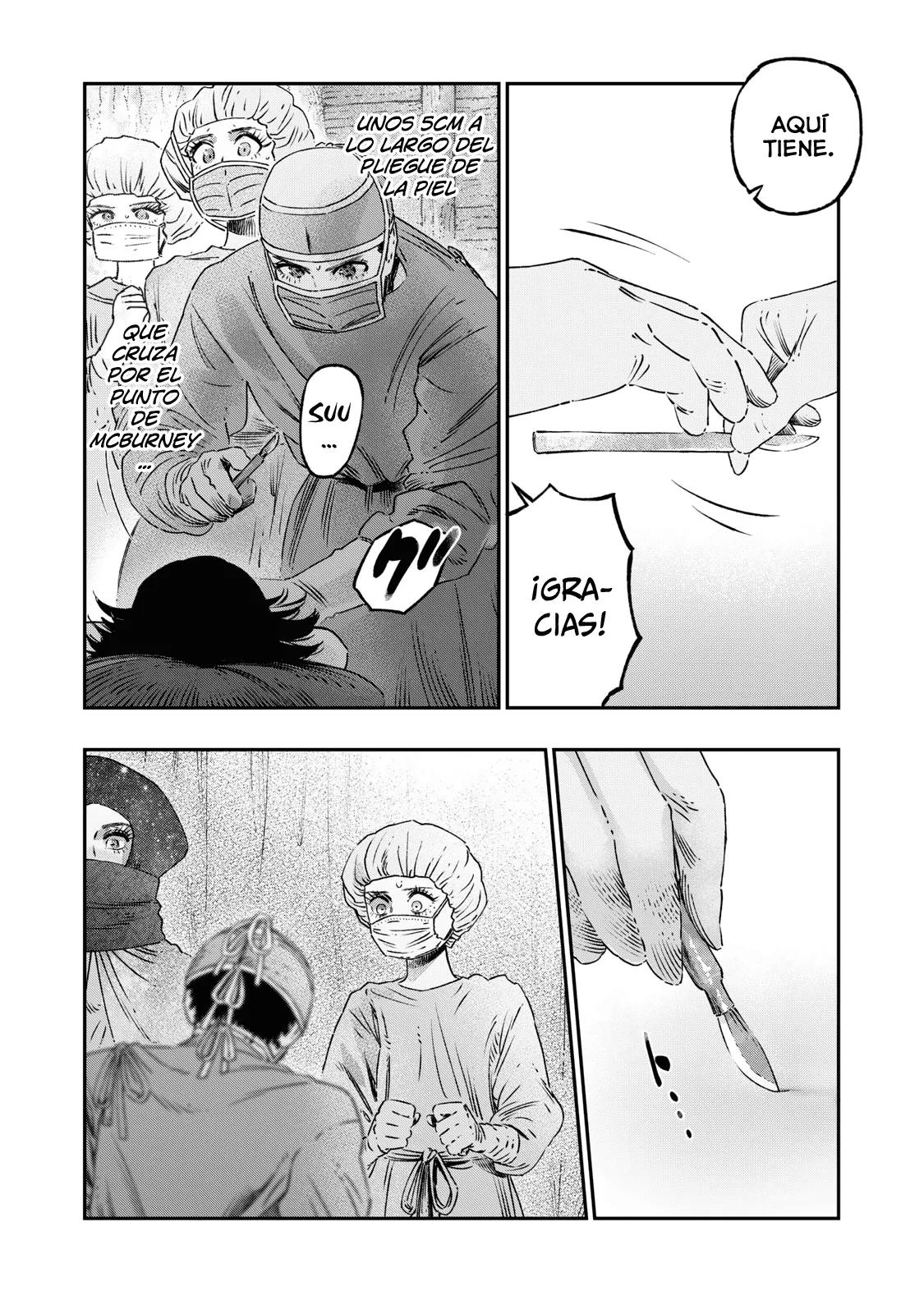 Koudou ni Hattatsu Shita Igaku wa Mahou to Kubetsu ga Tsukanai Capitulo 17: Anestesia Espinal página 25