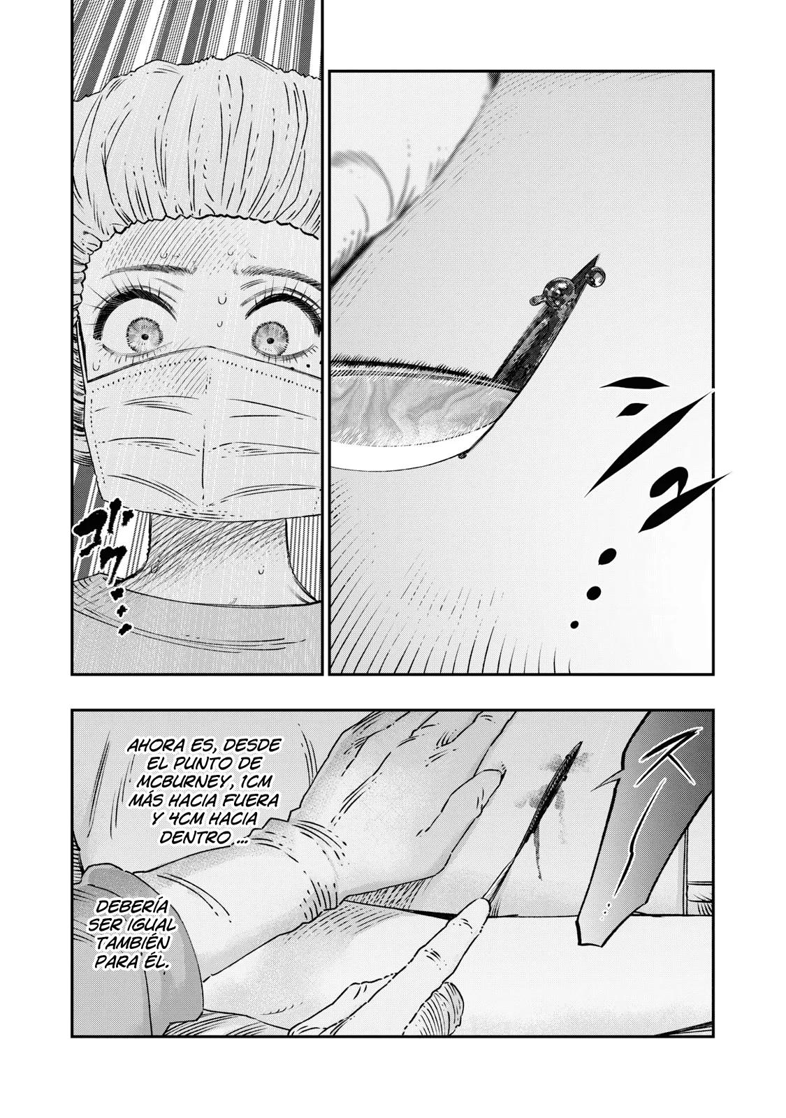Koudou ni Hattatsu Shita Igaku wa Mahou to Kubetsu ga Tsukanai Capitulo 17: Anestesia Espinal página 26