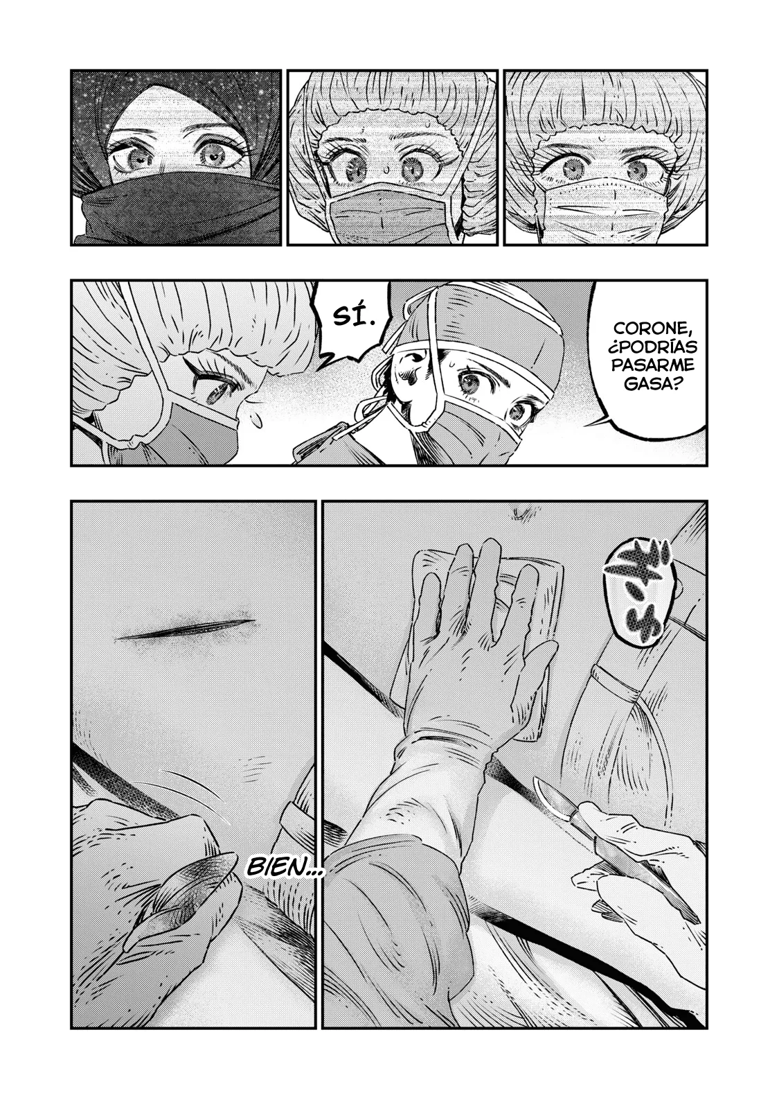 Koudou ni Hattatsu Shita Igaku wa Mahou to Kubetsu ga Tsukanai Capitulo 17: Anestesia Espinal página 27