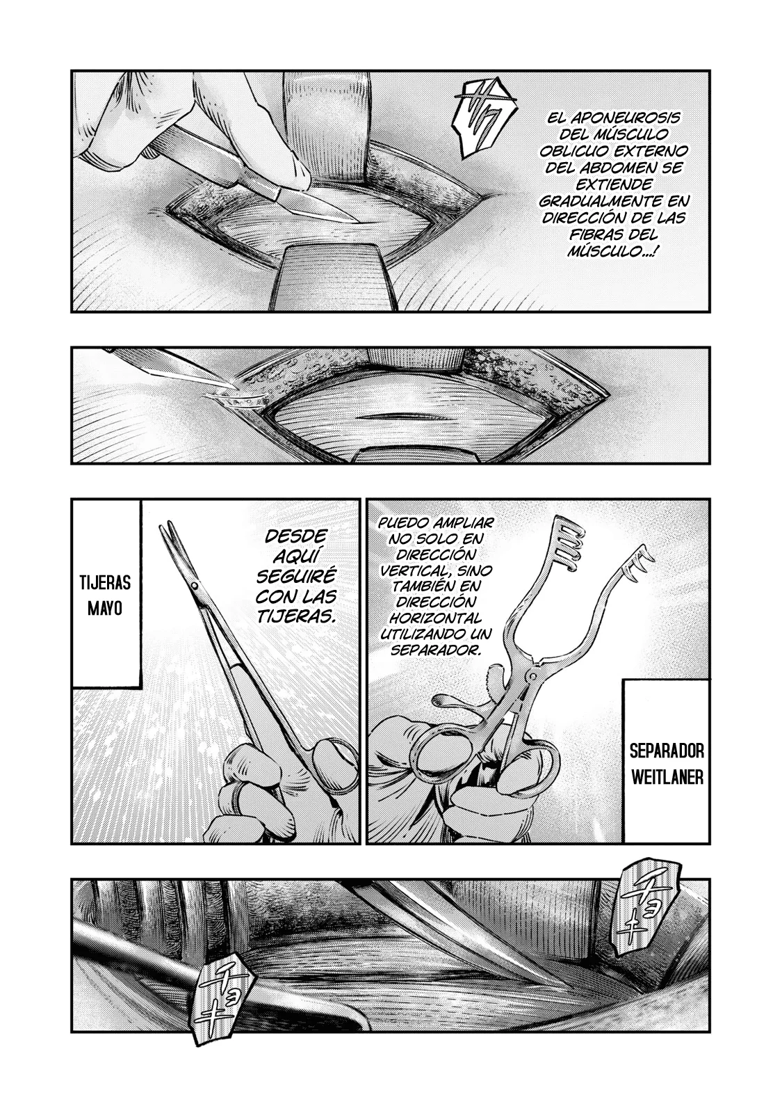 Koudou ni Hattatsu Shita Igaku wa Mahou to Kubetsu ga Tsukanai Capitulo 17: Anestesia Espinal página 33