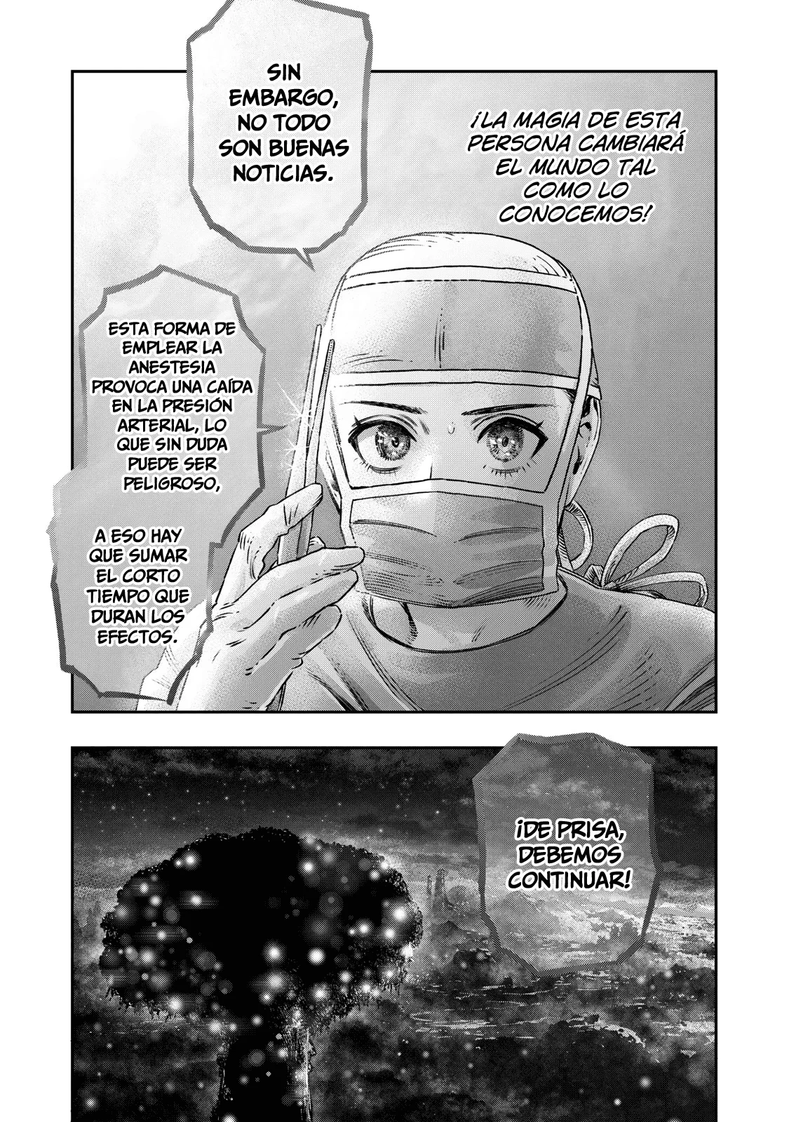 Koudou ni Hattatsu Shita Igaku wa Mahou to Kubetsu ga Tsukanai Capitulo 17: Anestesia Espinal página 49