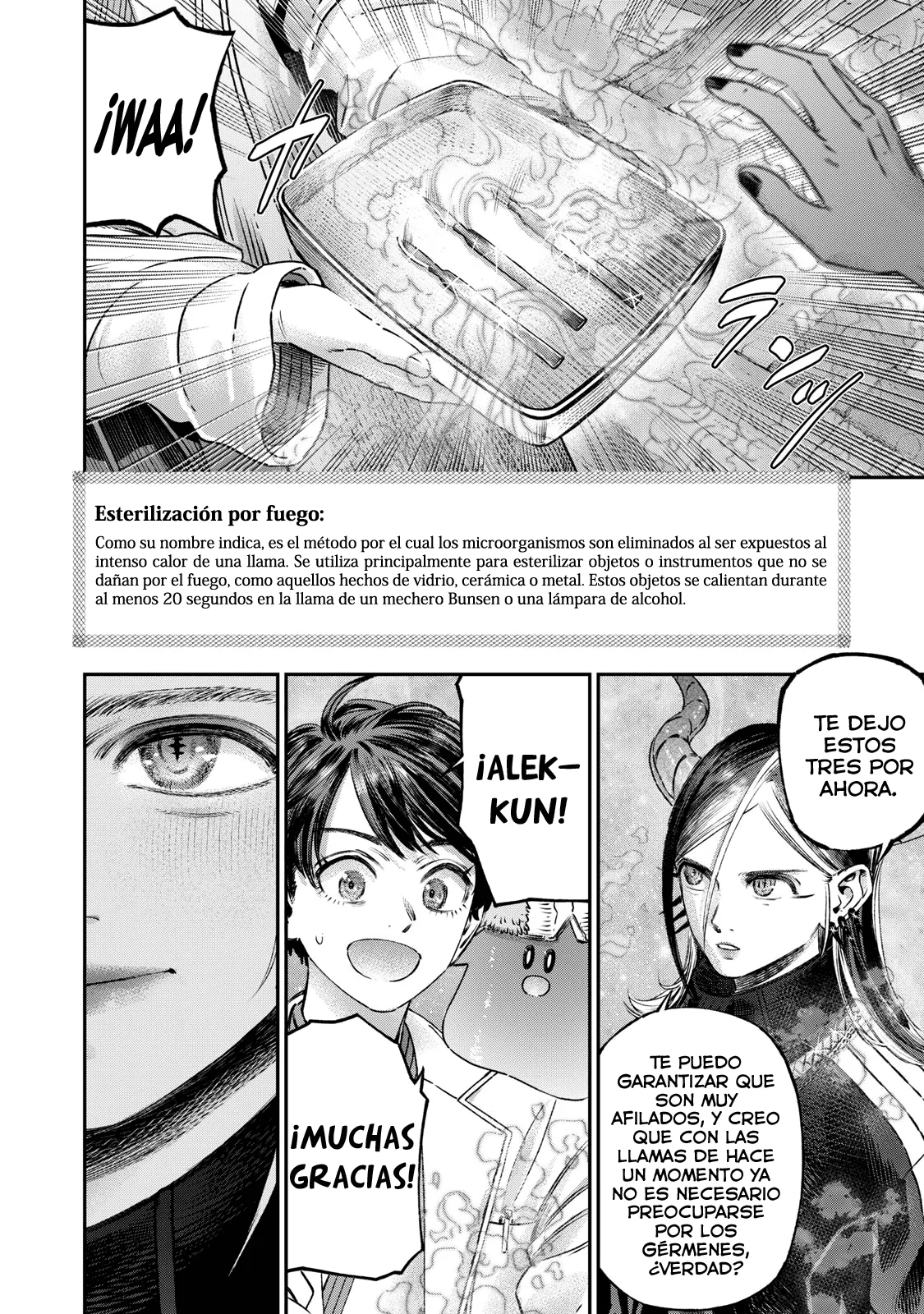 Koudou ni Hattatsu Shita Igaku wa Mahou to Kubetsu ga Tsukanai Capitulo 17: Anestesia Espinal página 7