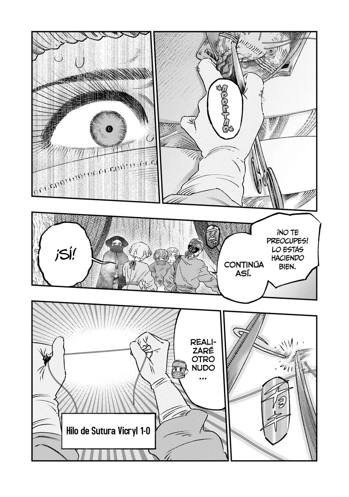 Koudou ni Hattatsu Shita Igaku wa Mahou to Kubetsu ga Tsukanai Capitulo 18: Apendicectomía página 15