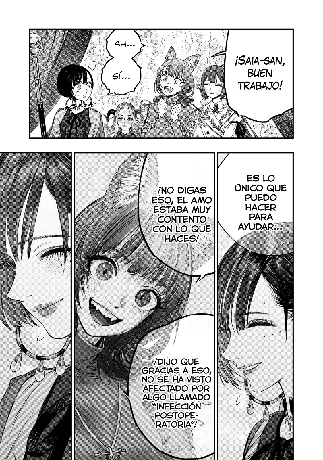 Koudou ni Hattatsu Shita Igaku wa Mahou to Kubetsu ga Tsukanai Capitulo 18: Apendicectomía página 33