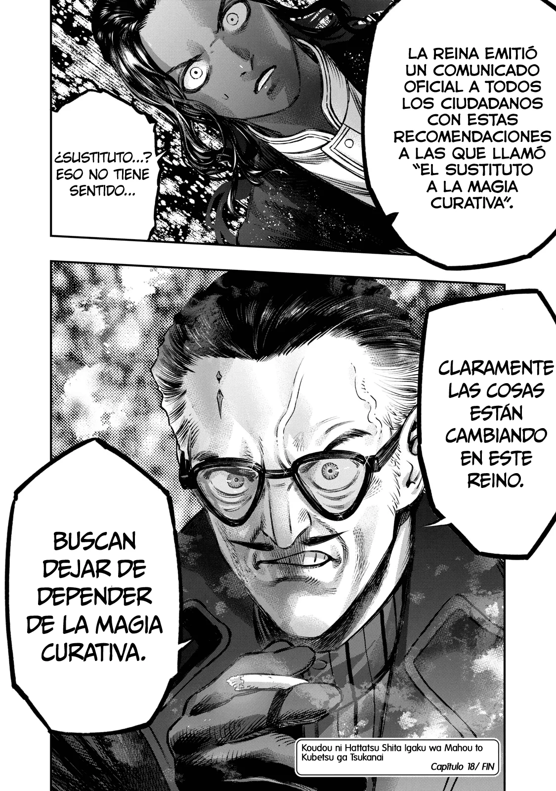 Koudou ni Hattatsu Shita Igaku wa Mahou to Kubetsu ga Tsukanai Capitulo 18: Apendicectomía página 48