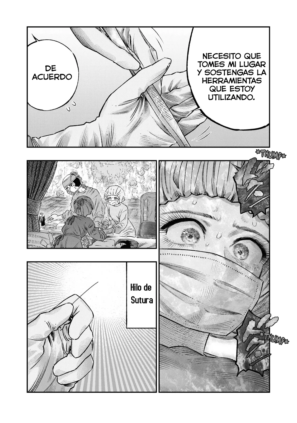Koudou ni Hattatsu Shita Igaku wa Mahou to Kubetsu ga Tsukanai Capitulo 18: Apendicectomía página 7