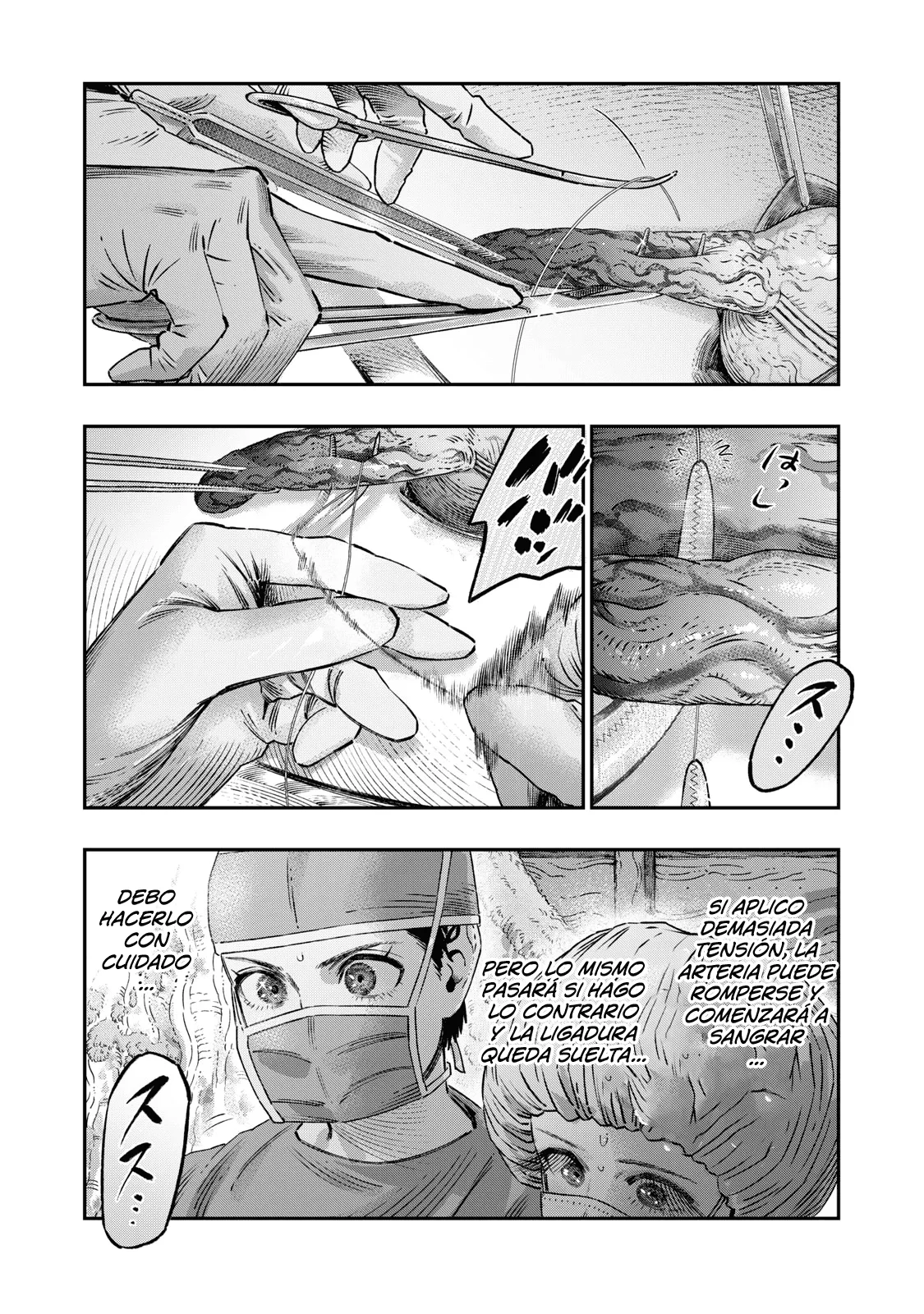 Koudou ni Hattatsu Shita Igaku wa Mahou to Kubetsu ga Tsukanai Capitulo 18: Apendicectomía página 8