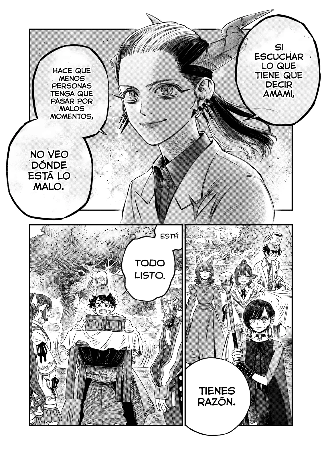 Koudou ni Hattatsu Shita Igaku wa Mahou to Kubetsu ga Tsukanai Capitulo 19: Matraz de Pasteur = Experimento del matraz cuello de cisne. página 12