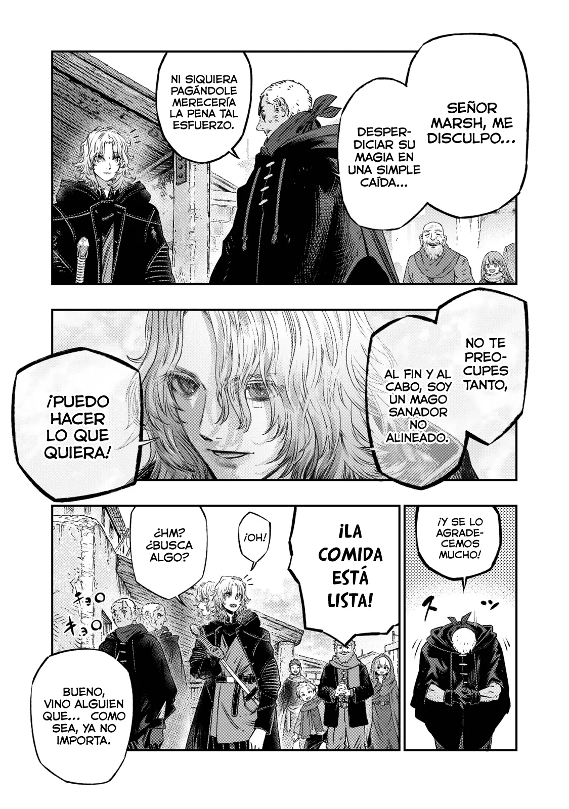 Koudou ni Hattatsu Shita Igaku wa Mahou to Kubetsu ga Tsukanai Capitulo 19: Matraz de Pasteur = Experimento del matraz cuello de cisne. página 30