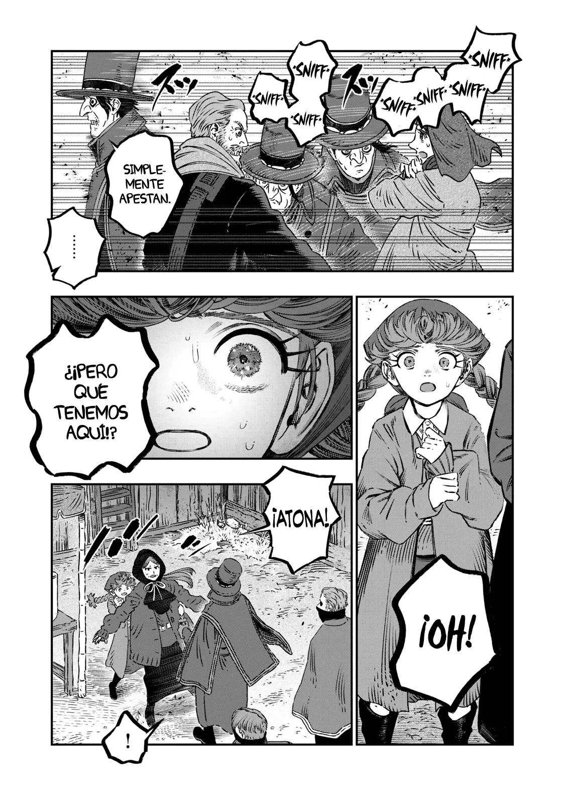 Koudou ni Hattatsu Shita Igaku wa Mahou to Kubetsu ga Tsukanai Capitulo 19: Matraz de Pasteur = Experimento del matraz cuello de cisne. página 40