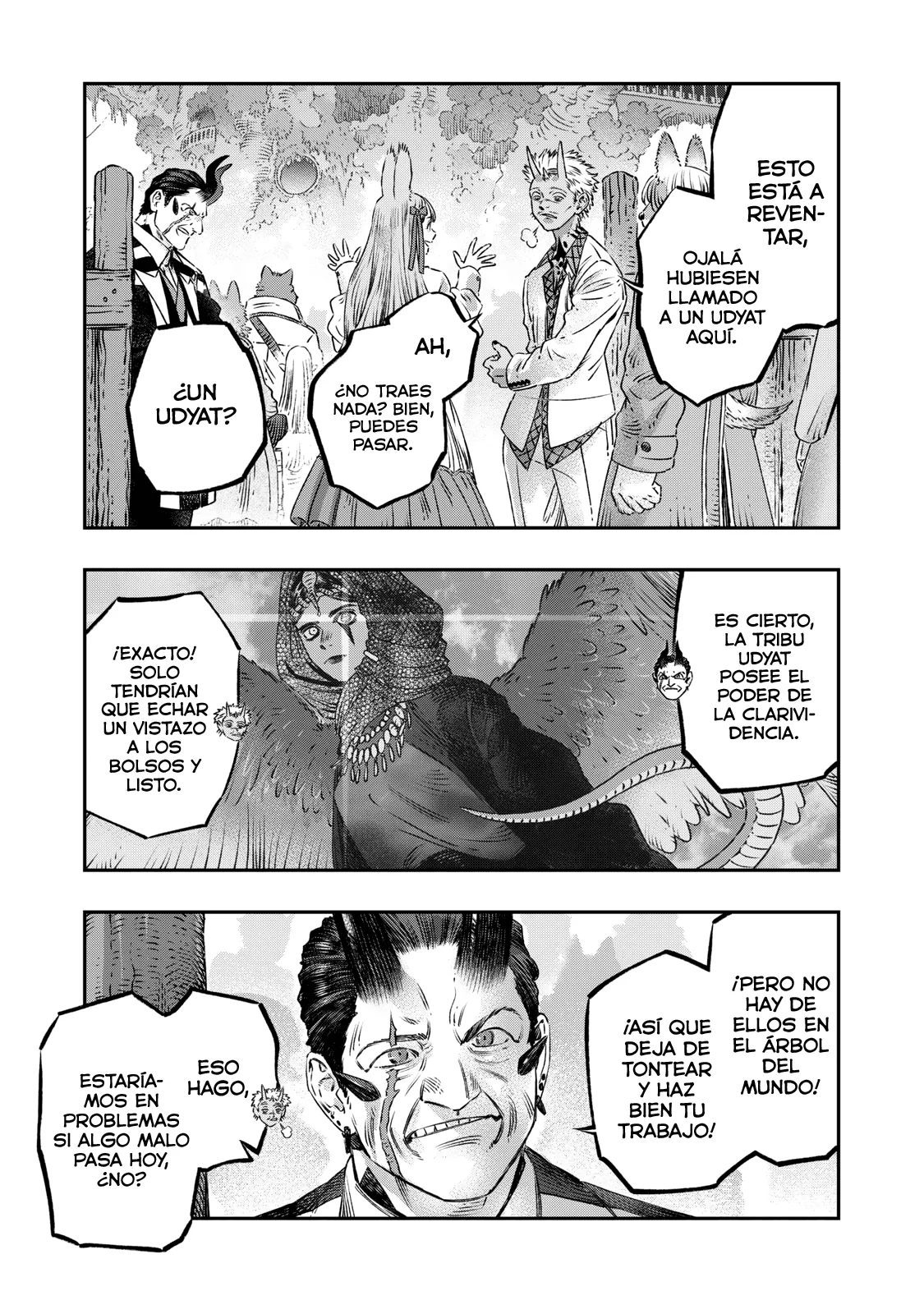 Koudou ni Hattatsu Shita Igaku wa Mahou to Kubetsu ga Tsukanai Capitulo 19: Matraz de Pasteur = Experimento del matraz cuello de cisne. página 8