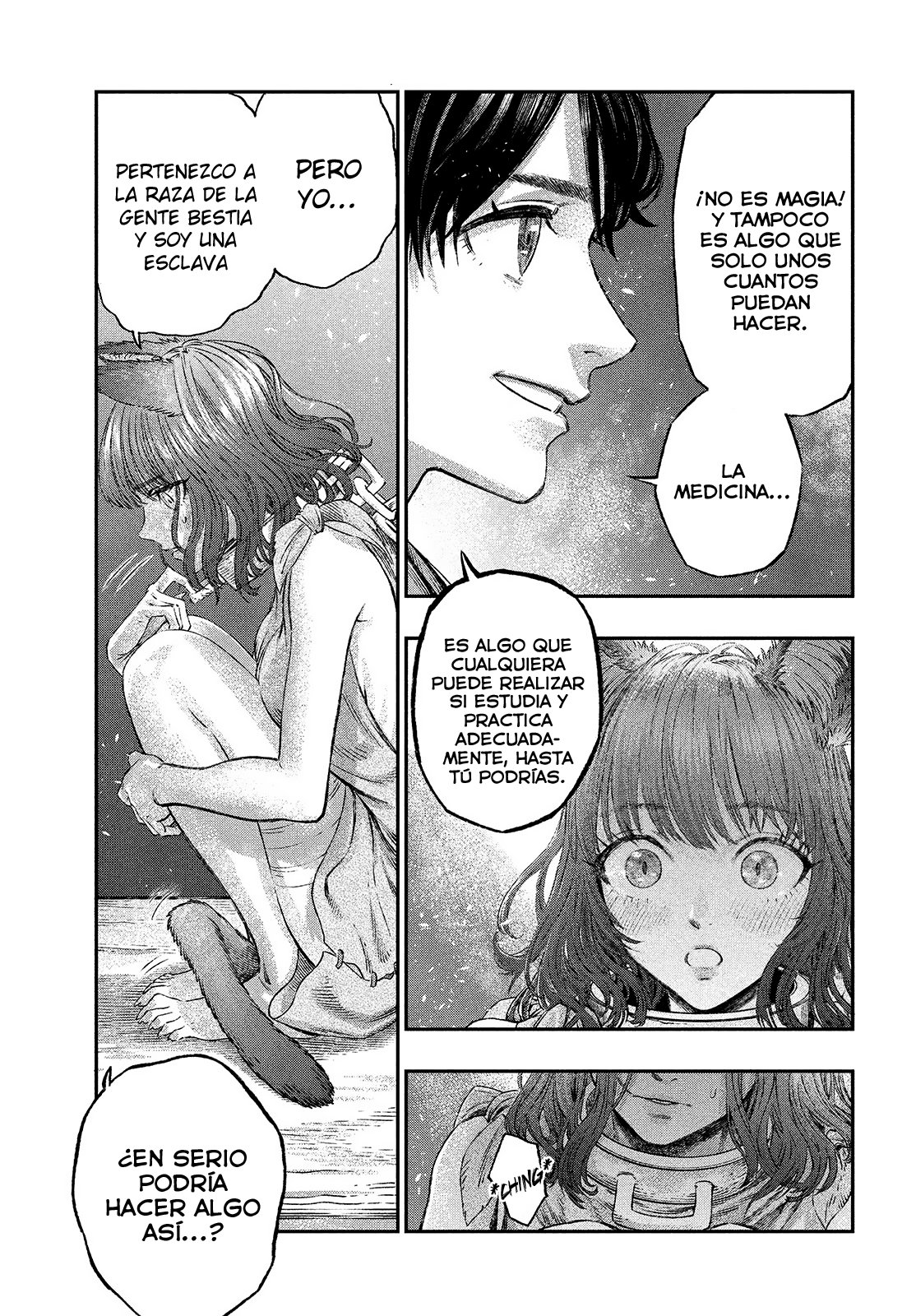 Koudou ni Hattatsu Shita Igaku wa Mahou to Kubetsu ga Tsukanai Capitulo 2: Anafilaxia = Antígeno página 22