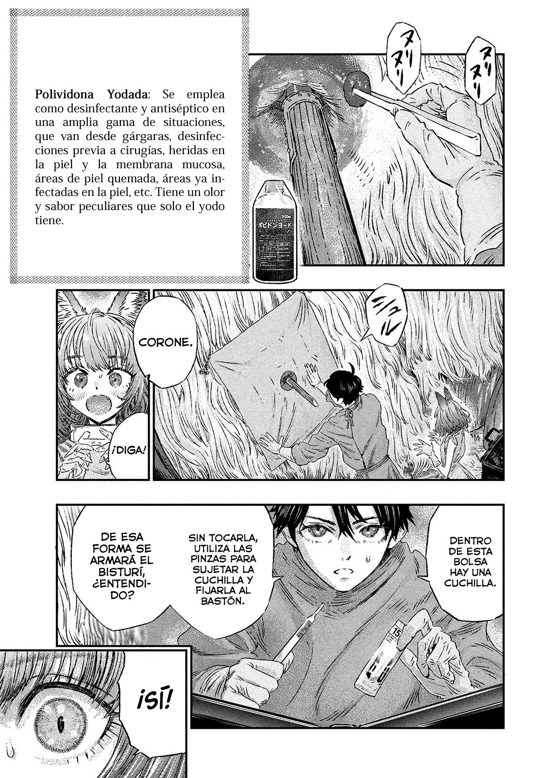 Koudou ni Hattatsu Shita Igaku wa Mahou to Kubetsu ga Tsukanai Capitulo 2: Anafilaxia = Antígeno página 38