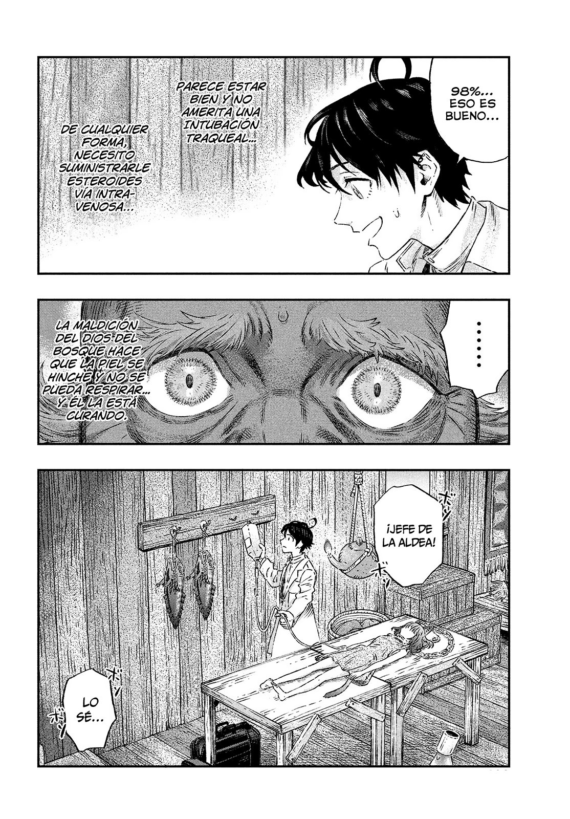 Koudou ni Hattatsu Shita Igaku wa Mahou to Kubetsu ga Tsukanai Capitulo 2: Anafilaxia = Antígeno página 9