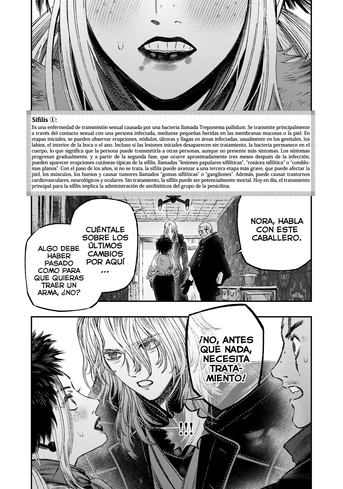 Koudou ni Hattatsu Shita Igaku wa Mahou to Kubetsu ga Tsukanai Capitulo 20: Sífilis página 25