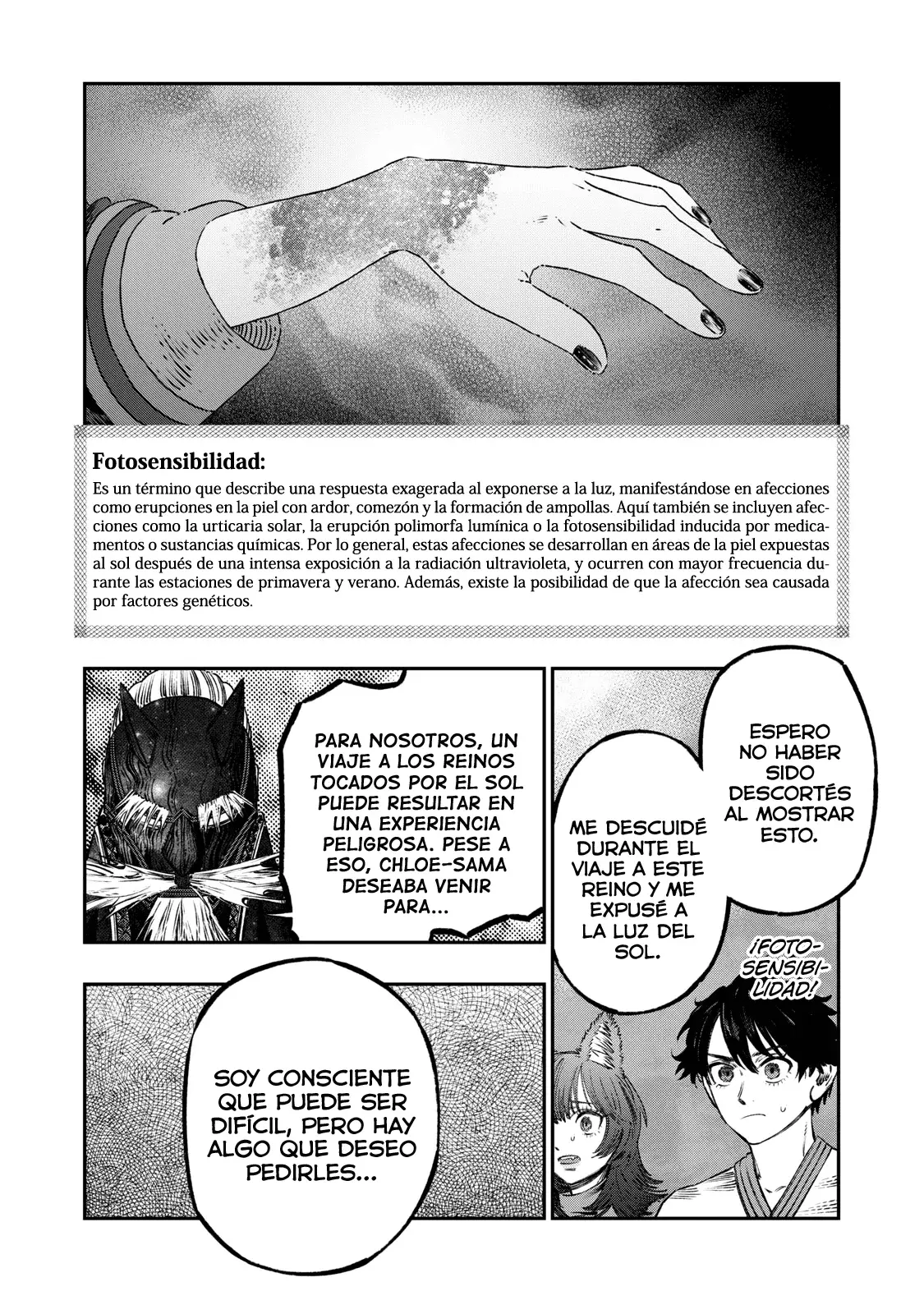 Koudou ni Hattatsu Shita Igaku wa Mahou to Kubetsu ga Tsukanai Capitulo 22: Fotosensibilidad página 11