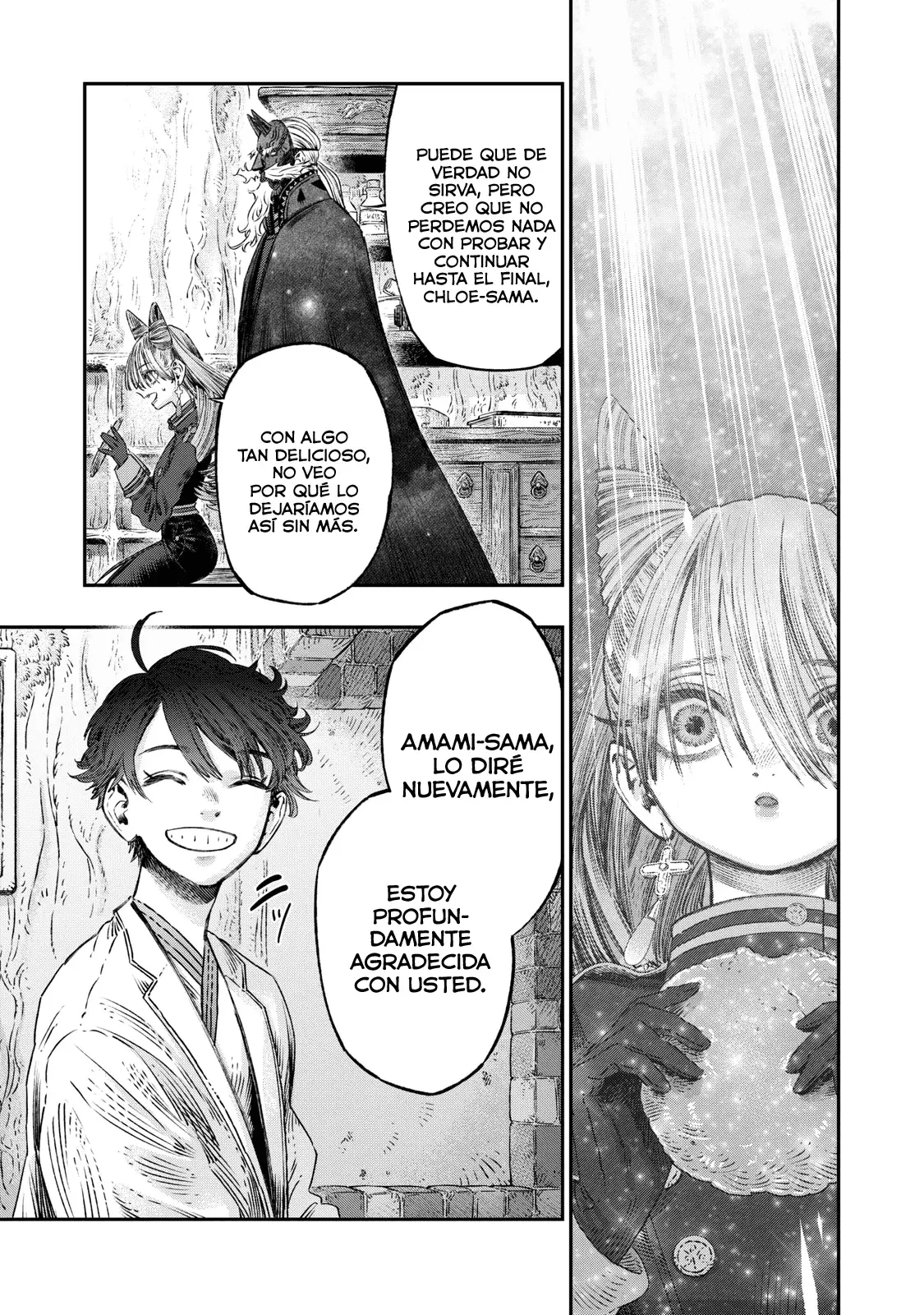 Koudou ni Hattatsu Shita Igaku wa Mahou to Kubetsu ga Tsukanai Capitulo 22: Fotosensibilidad página 30
