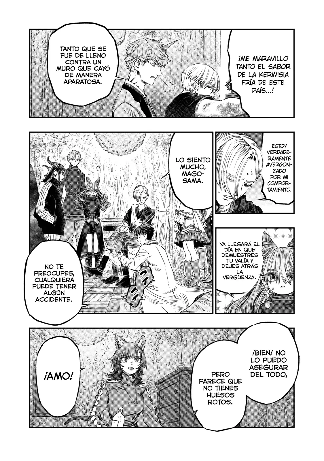 Koudou ni Hattatsu Shita Igaku wa Mahou to Kubetsu ga Tsukanai Capitulo 22: Fotosensibilidad página 34