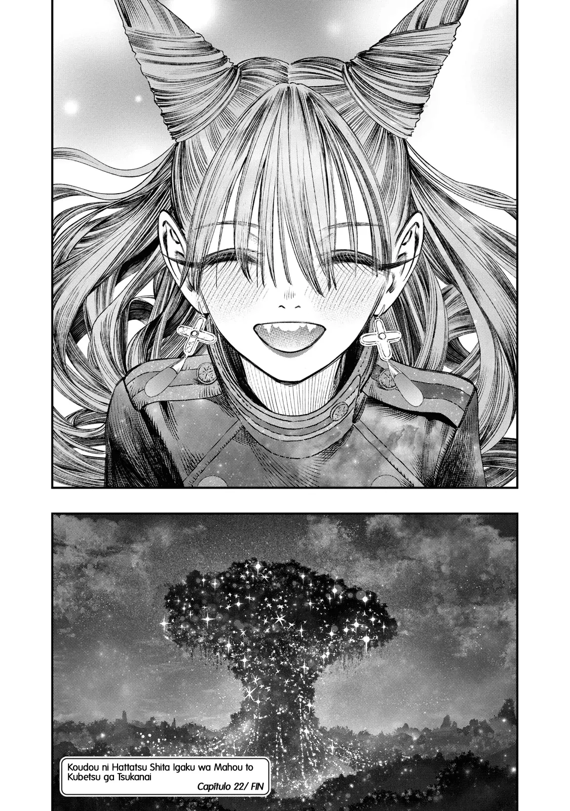 Koudou ni Hattatsu Shita Igaku wa Mahou to Kubetsu ga Tsukanai Capitulo 22: Fotosensibilidad página 42