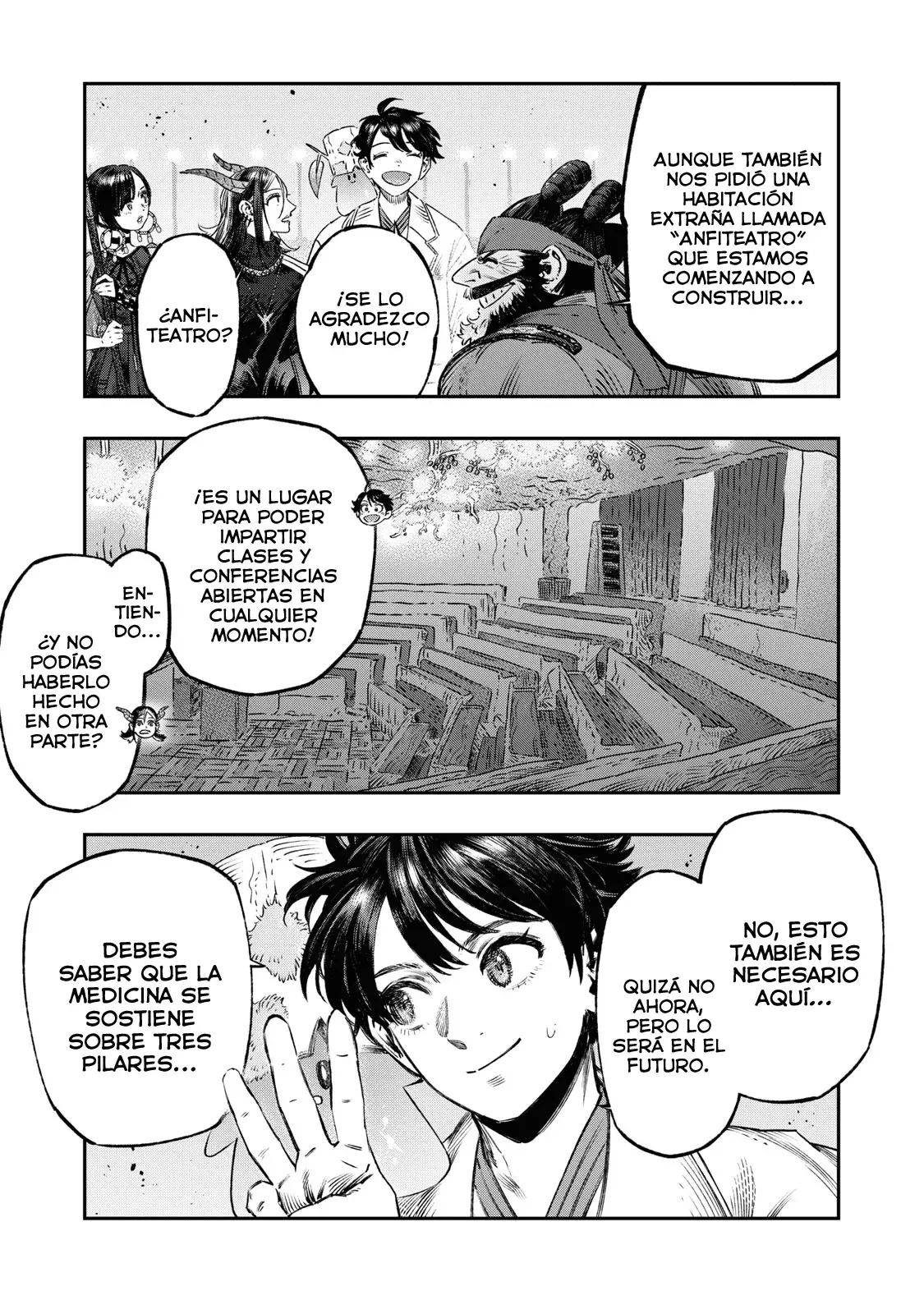Koudou ni Hattatsu Shita Igaku wa Mahou to Kubetsu ga Tsukanai Capitulo 23: Medico residente página 18