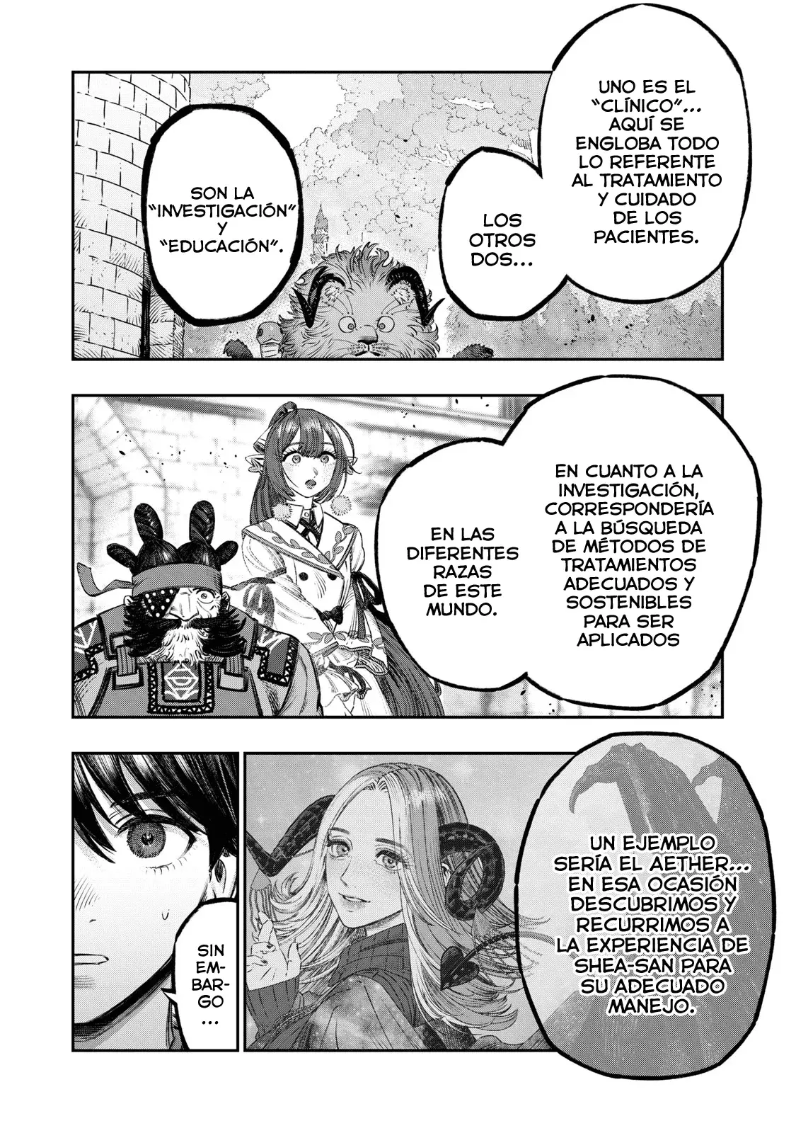Koudou ni Hattatsu Shita Igaku wa Mahou to Kubetsu ga Tsukanai Capitulo 23: Medico residente página 19