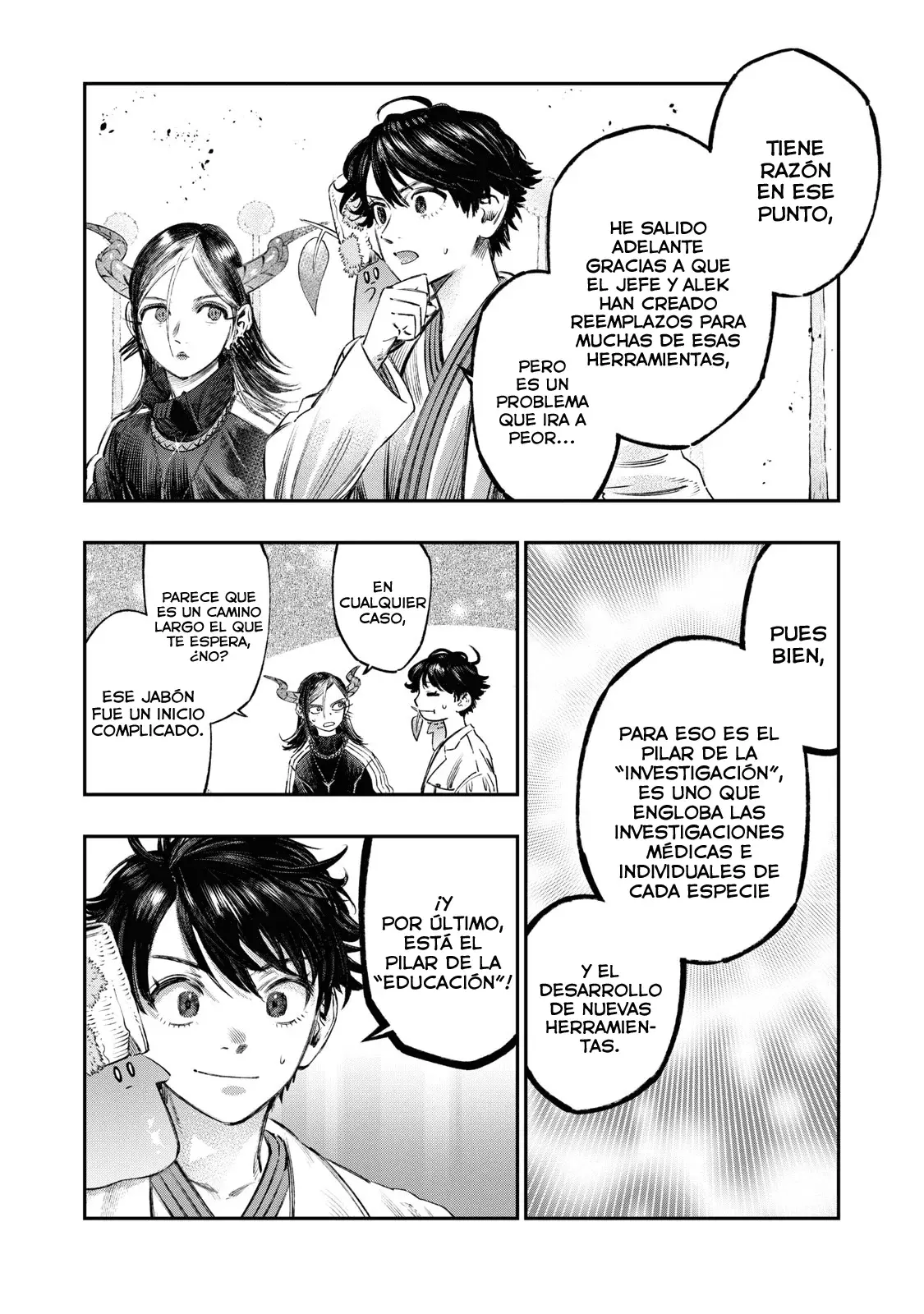 Koudou ni Hattatsu Shita Igaku wa Mahou to Kubetsu ga Tsukanai Capitulo 23: Medico residente página 21