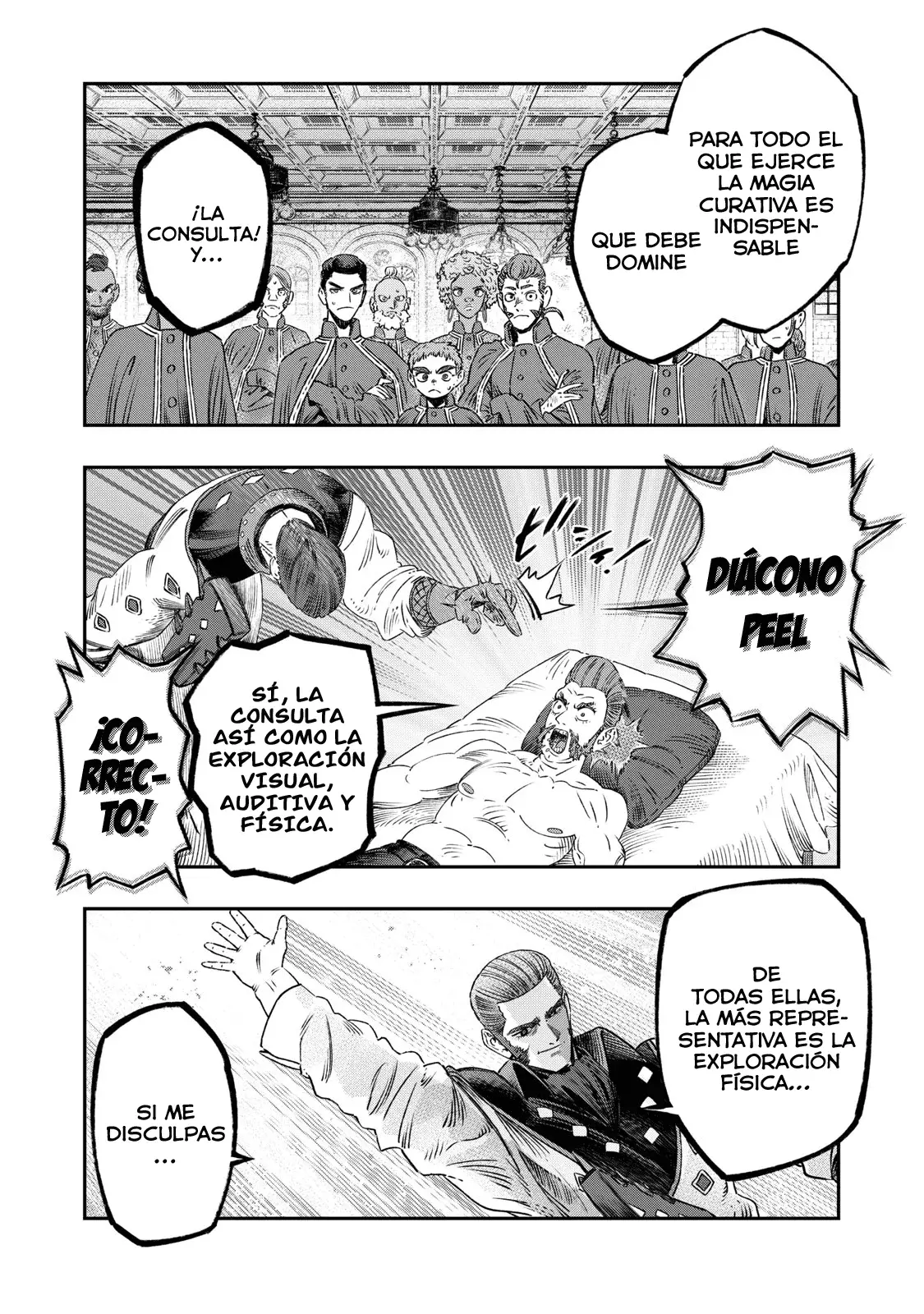 Koudou ni Hattatsu Shita Igaku wa Mahou to Kubetsu ga Tsukanai Capitulo 23: Medico residente página 24
