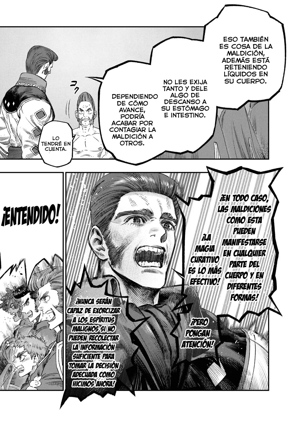 Koudou ni Hattatsu Shita Igaku wa Mahou to Kubetsu ga Tsukanai Capitulo 23: Medico residente página 28