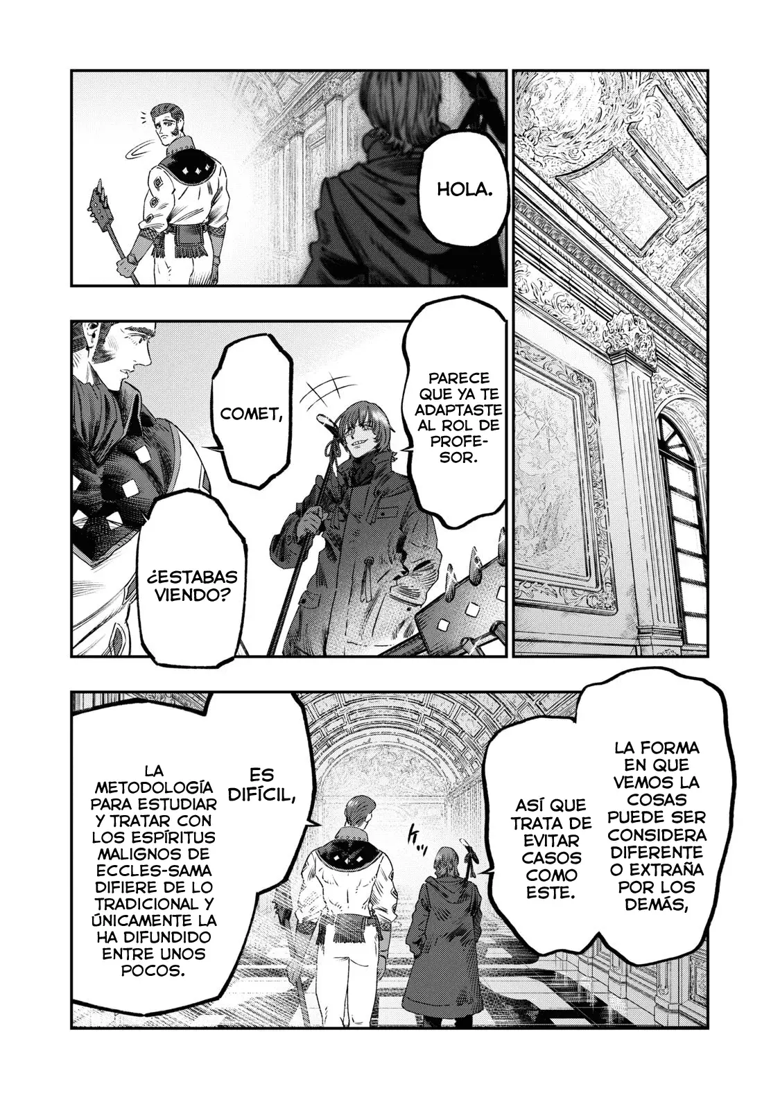 Koudou ni Hattatsu Shita Igaku wa Mahou to Kubetsu ga Tsukanai Capitulo 23: Medico residente página 31