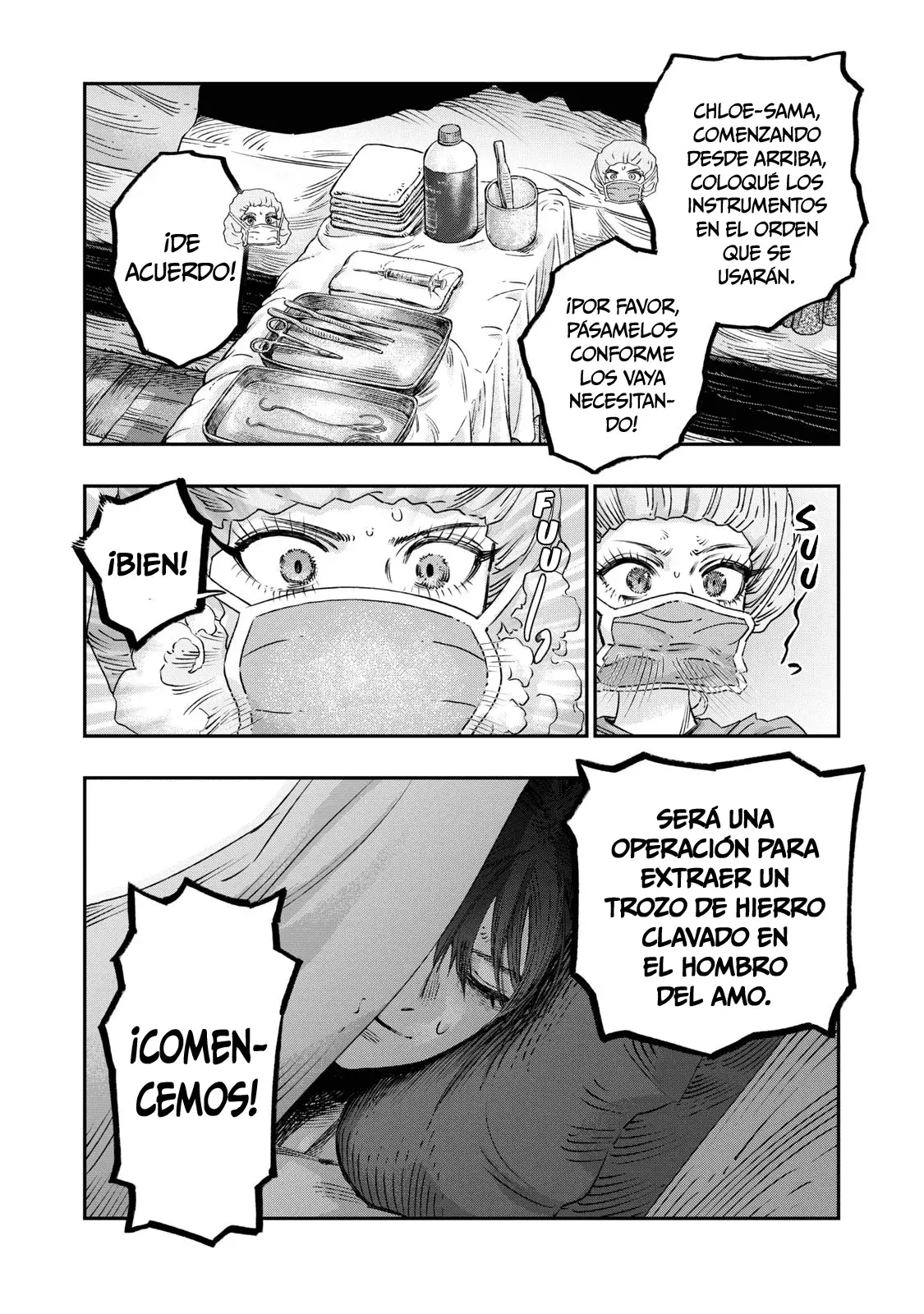 Koudou ni Hattatsu Shita Igaku wa Mahou to Kubetsu ga Tsukanai Capitulo 24: Agresor página 35