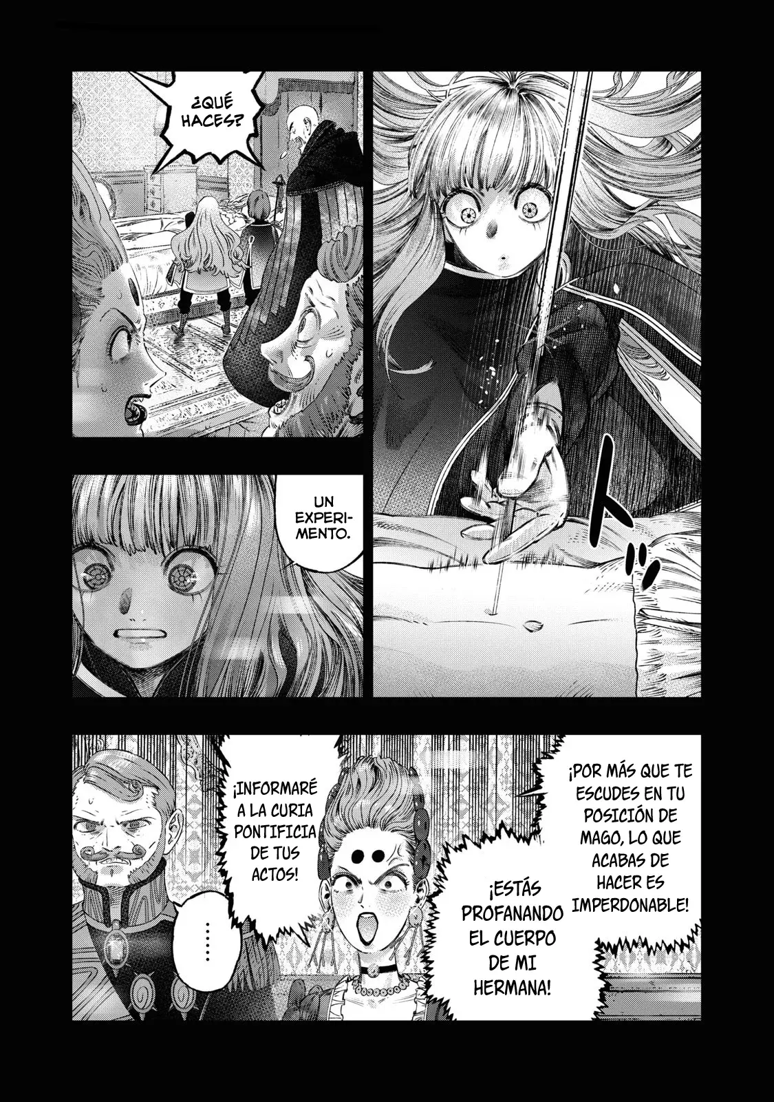 Koudou ni Hattatsu Shita Igaku wa Mahou to Kubetsu ga Tsukanai Capitulo 26: Diagnóstico de muerte página 37