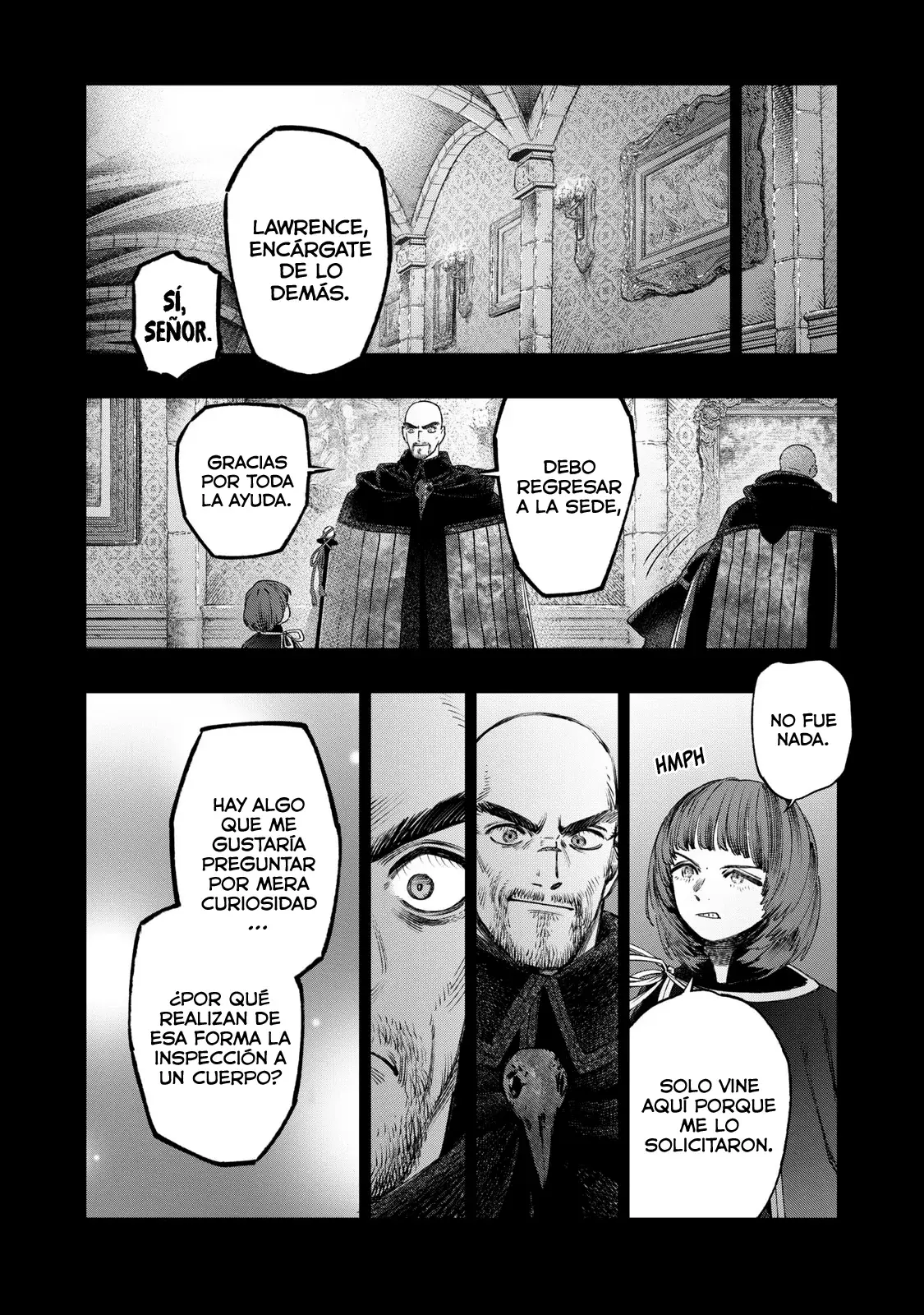 Koudou ni Hattatsu Shita Igaku wa Mahou to Kubetsu ga Tsukanai Capitulo 27: Medicina Forense página 37