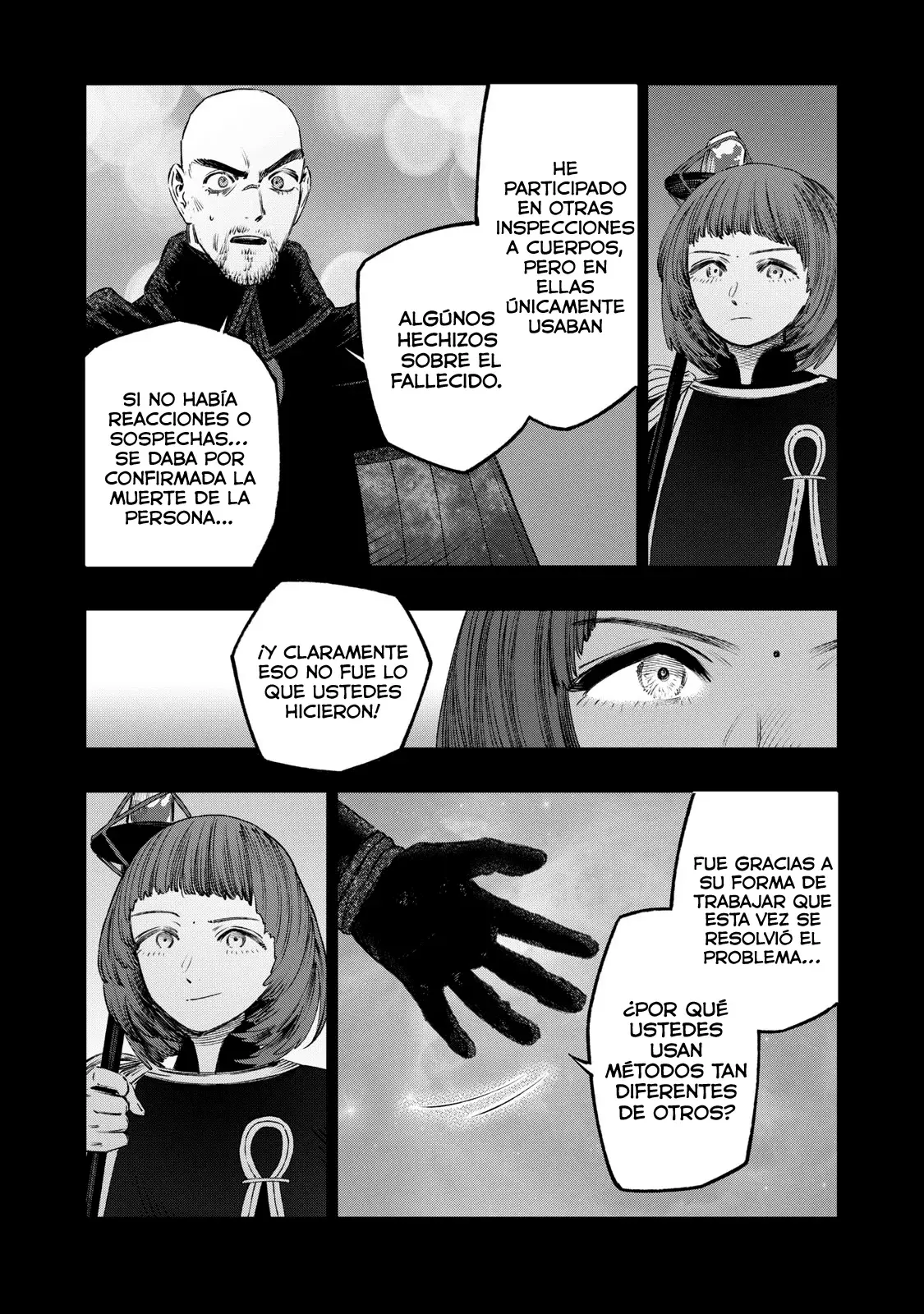 Koudou ni Hattatsu Shita Igaku wa Mahou to Kubetsu ga Tsukanai Capitulo 27: Medicina Forense página 38