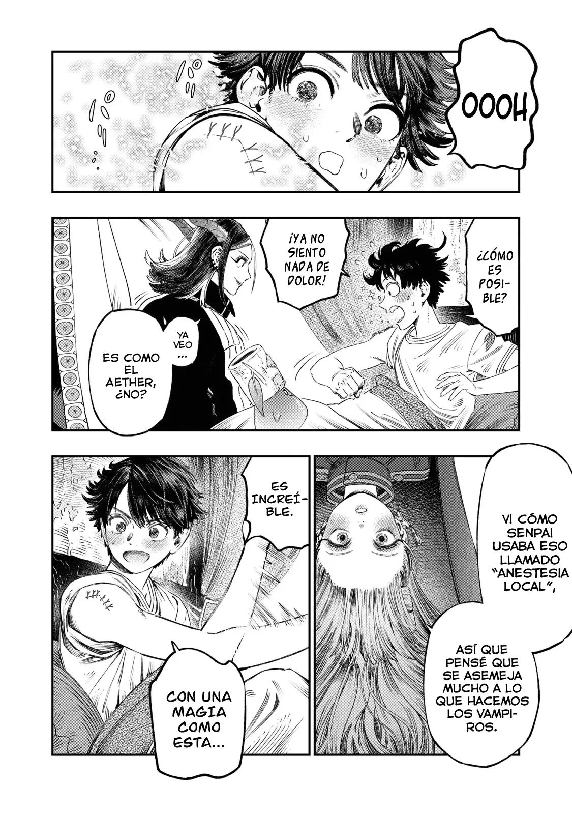 Koudou ni Hattatsu Shita Igaku wa Mahou to Kubetsu ga Tsukanai Capitulo 28: Amnesia retrógrada página 14