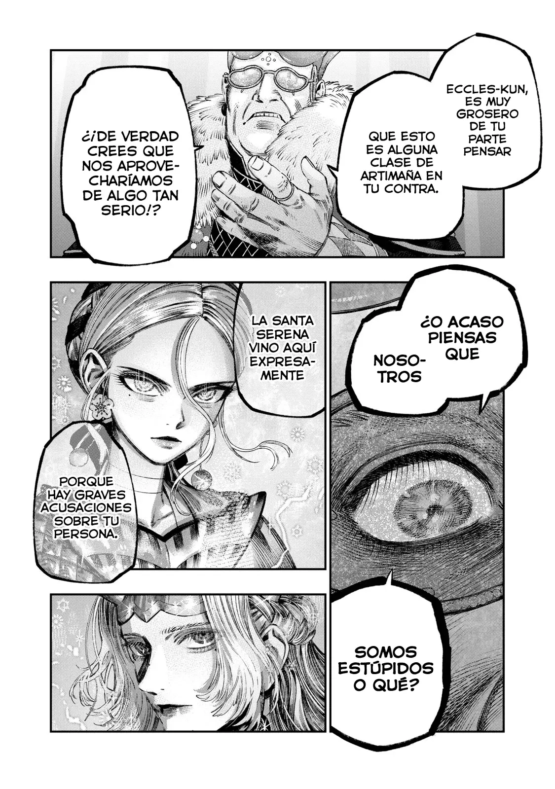 Koudou ni Hattatsu Shita Igaku wa Mahou to Kubetsu ga Tsukanai Capitulo 29: La Inquisición página 17